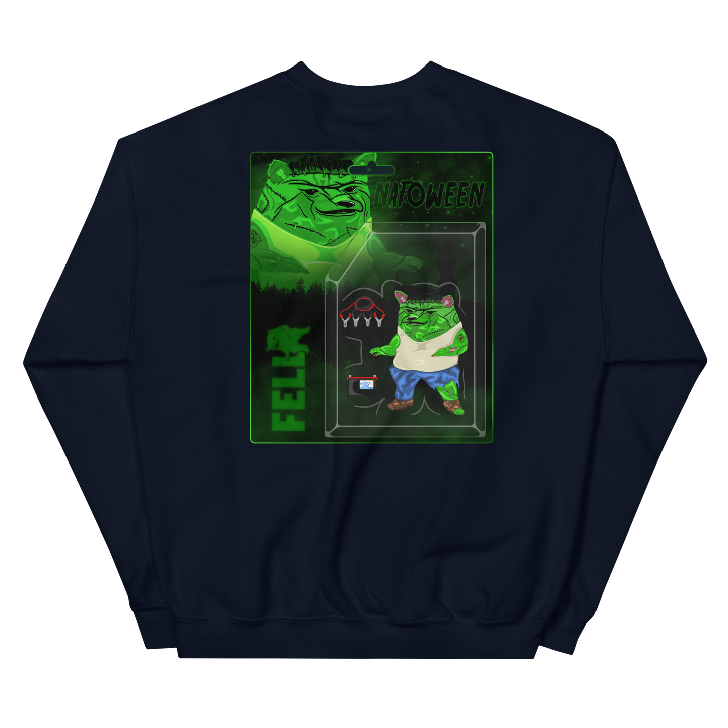 NAFO FrankenFella T-Shirt Crewneck Sweatshirt