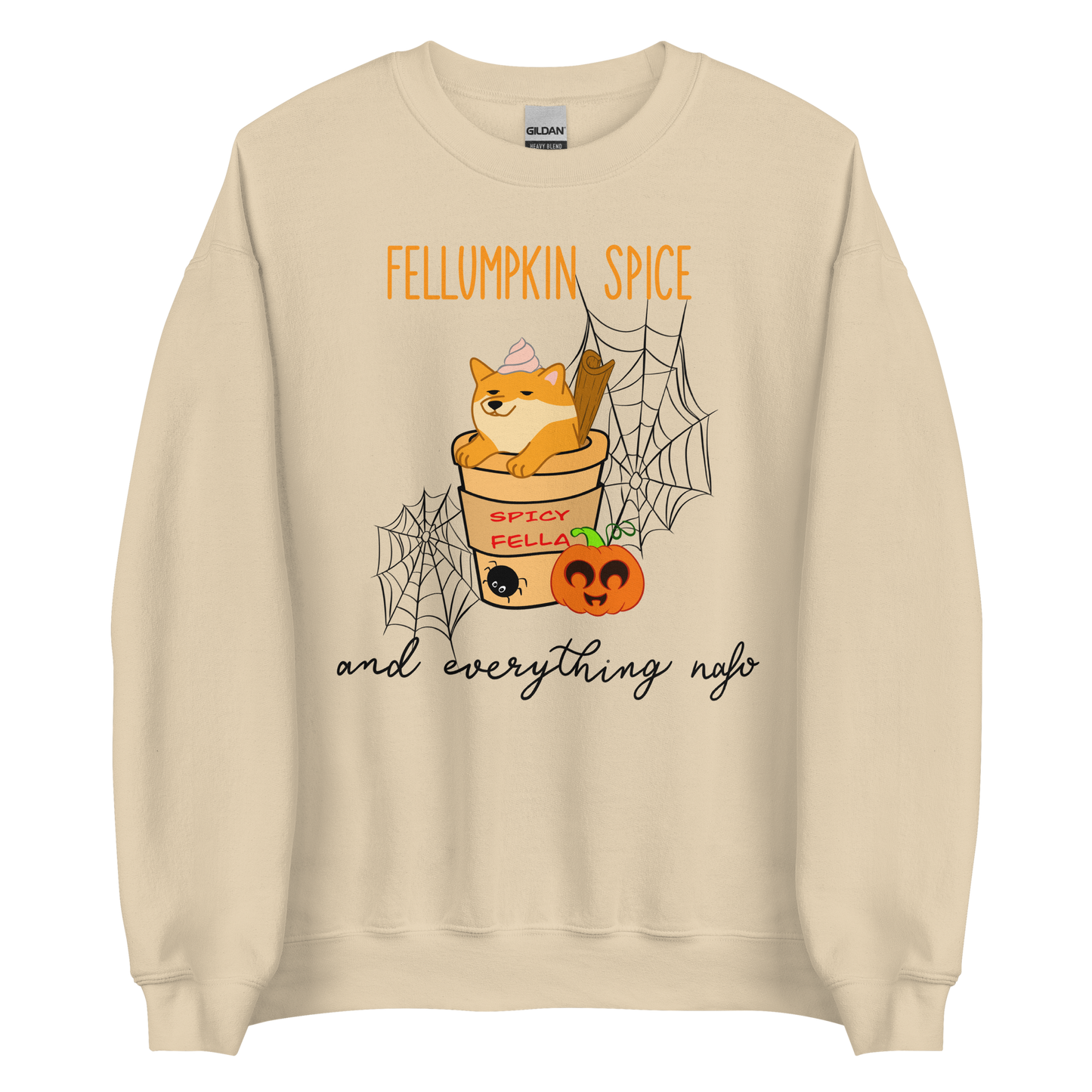 NAFO Fellumpkin Spice Crewneck Sweatshirt