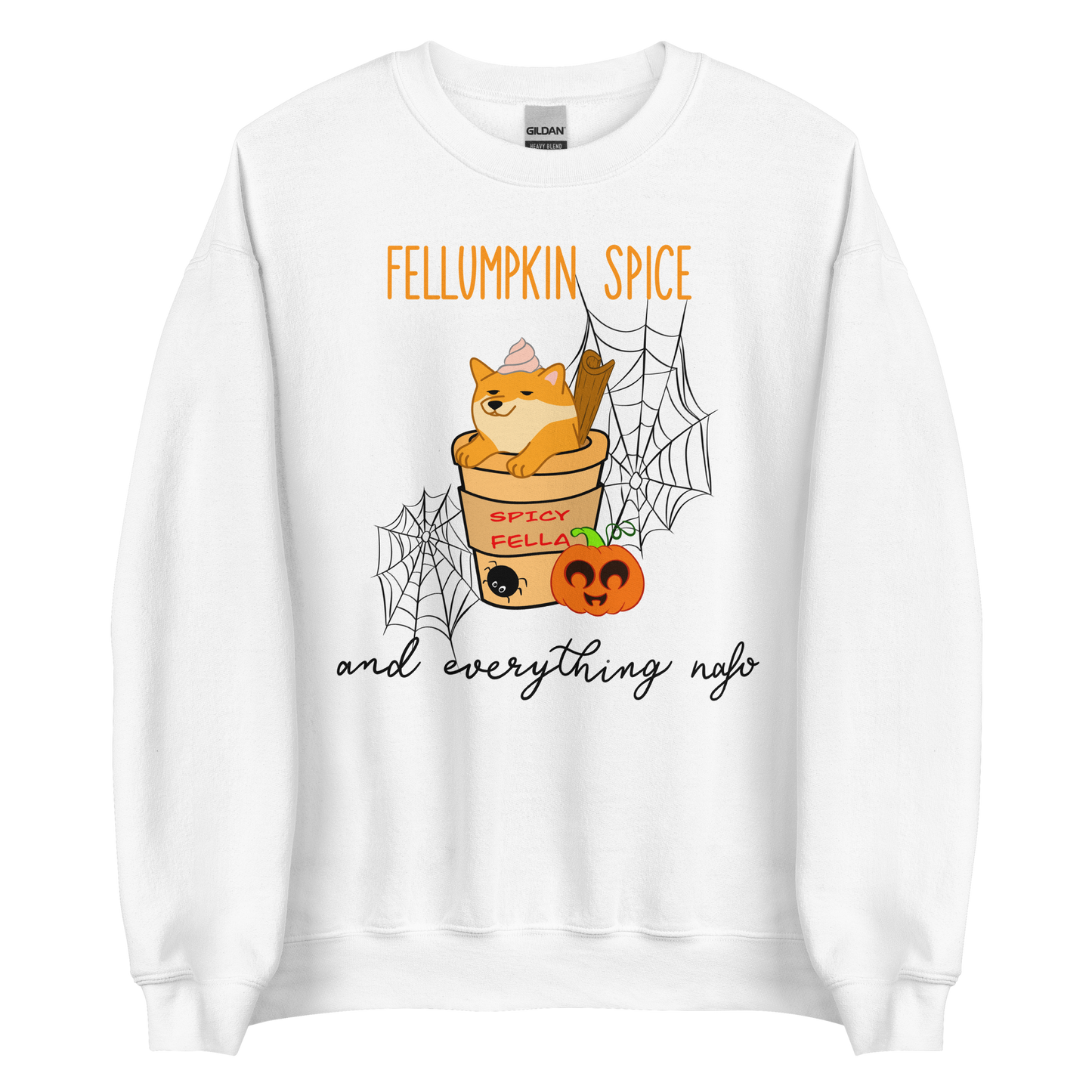 NAFO Fellumpkin Spice Crewneck Sweatshirt