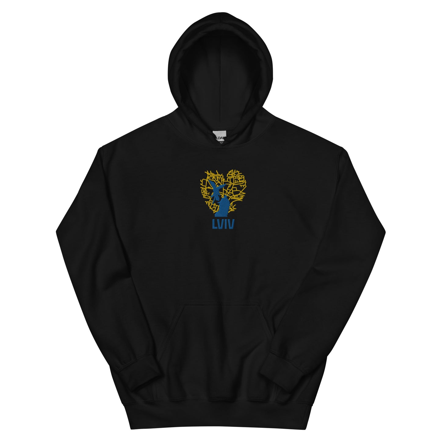 2 Years Of Resistance Lviv Embroidered Hoodie