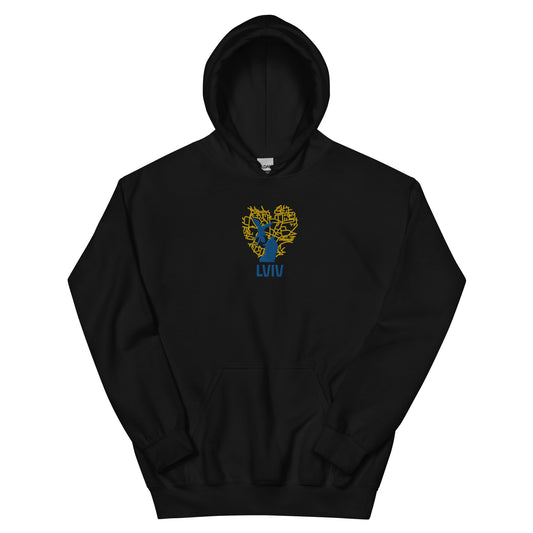 2 Years Of Resistance Lviv Embroidered Hoodie