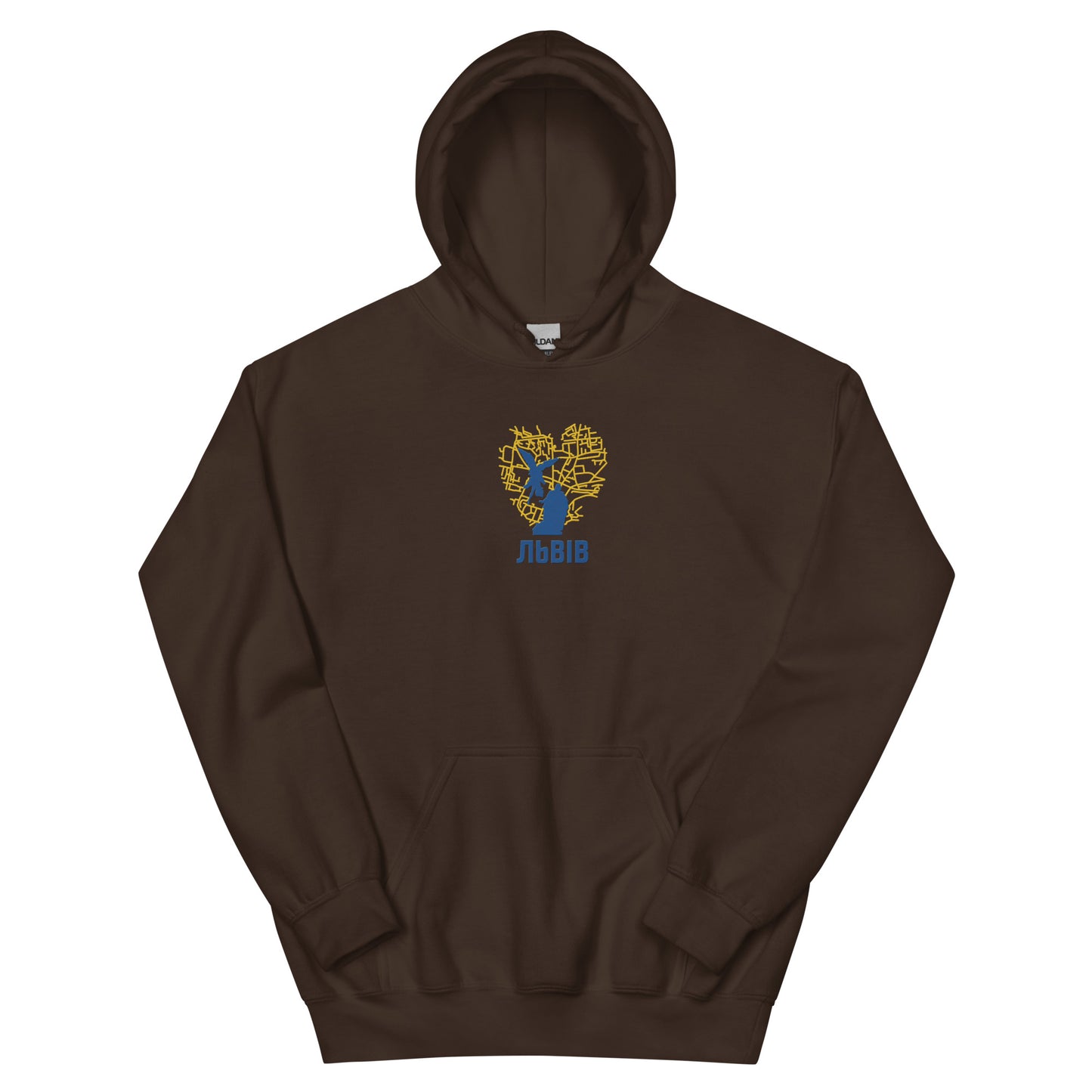 2 Years Of Resistance Embroidered Hoodie Lviv (UA)