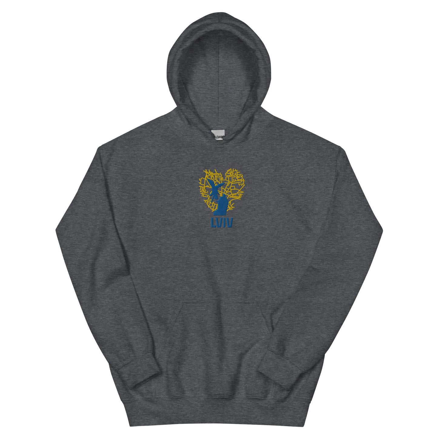 2 Years Of Resistance Lviv Embroidered Hoodie