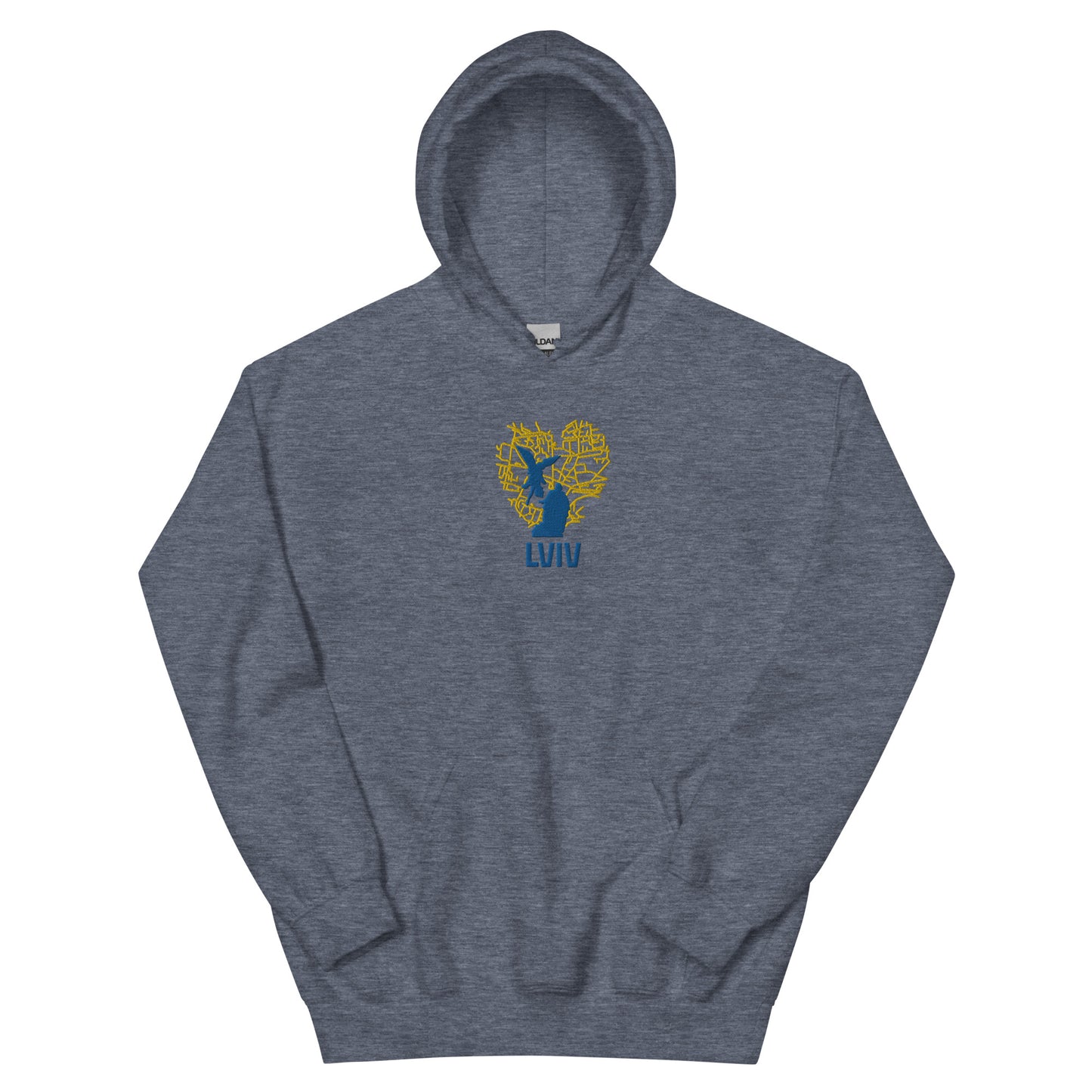 2 Years Of Resistance Lviv Embroidered Hoodie