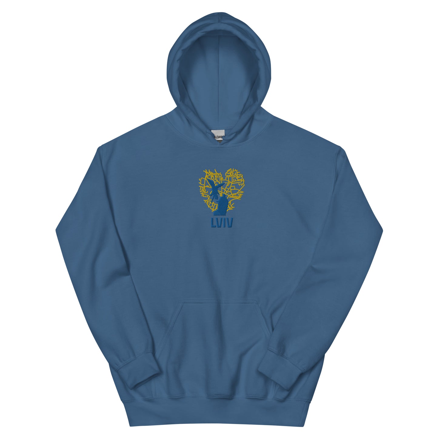 2 Years Of Resistance Lviv Embroidered Hoodie