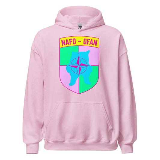 NAFO Rainbow Logo Hoodie