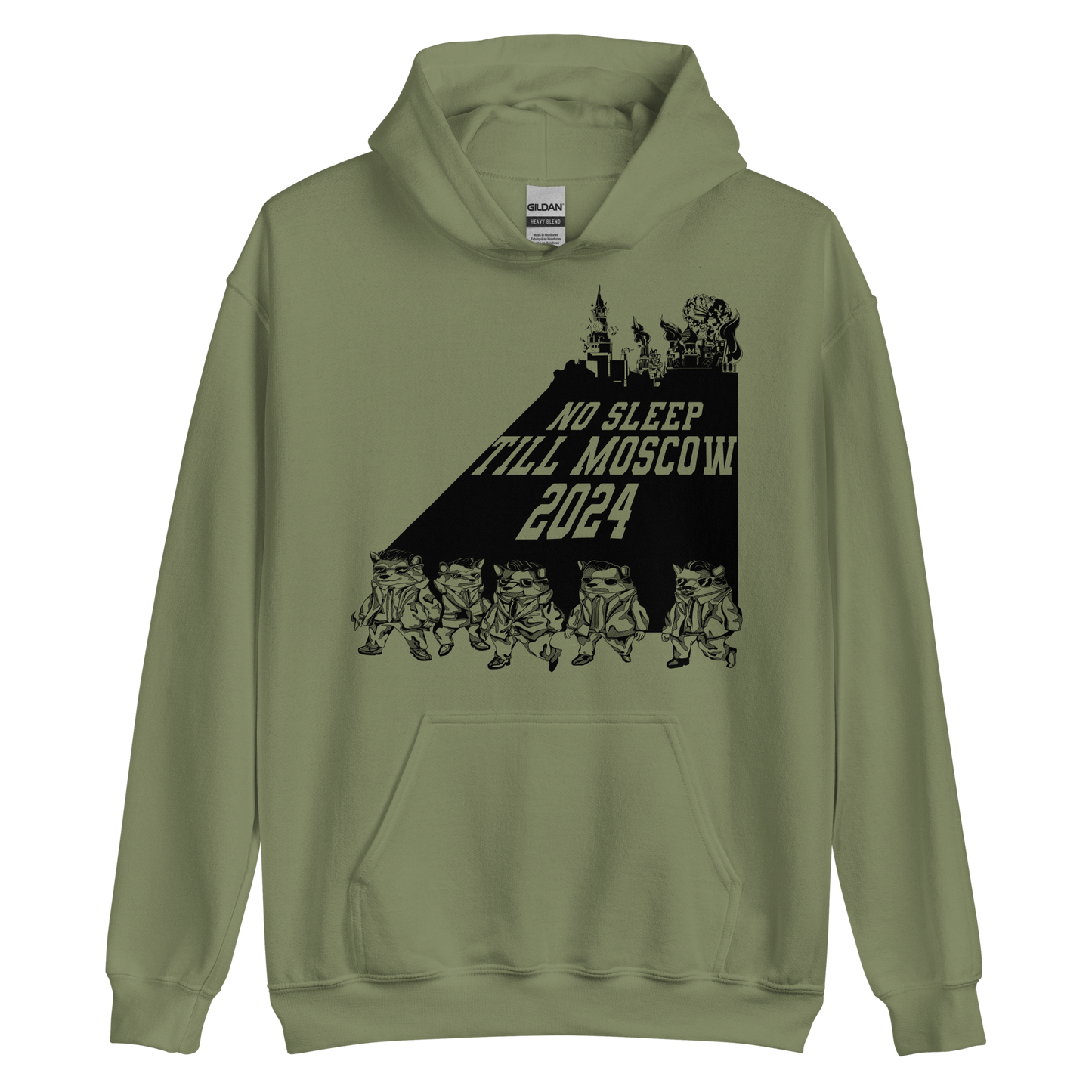 NAFO No Sleep 'til Moscow Hoodie
