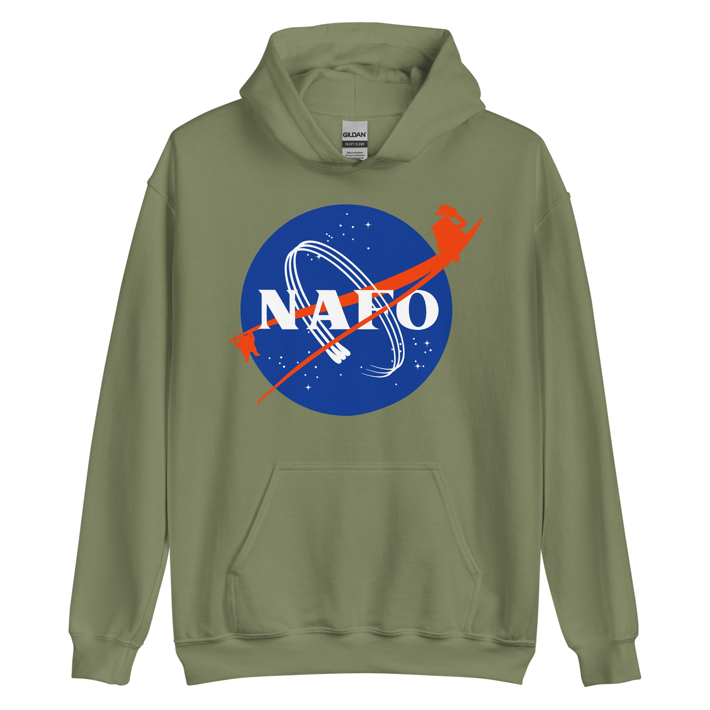 NAFO Space Rider Hoodie
