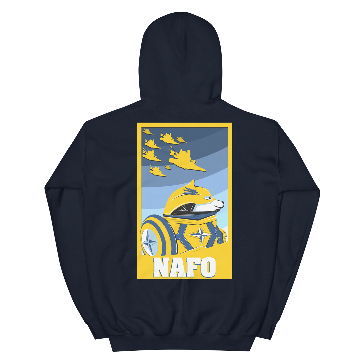 NAFO The Future is Fella Hoodie