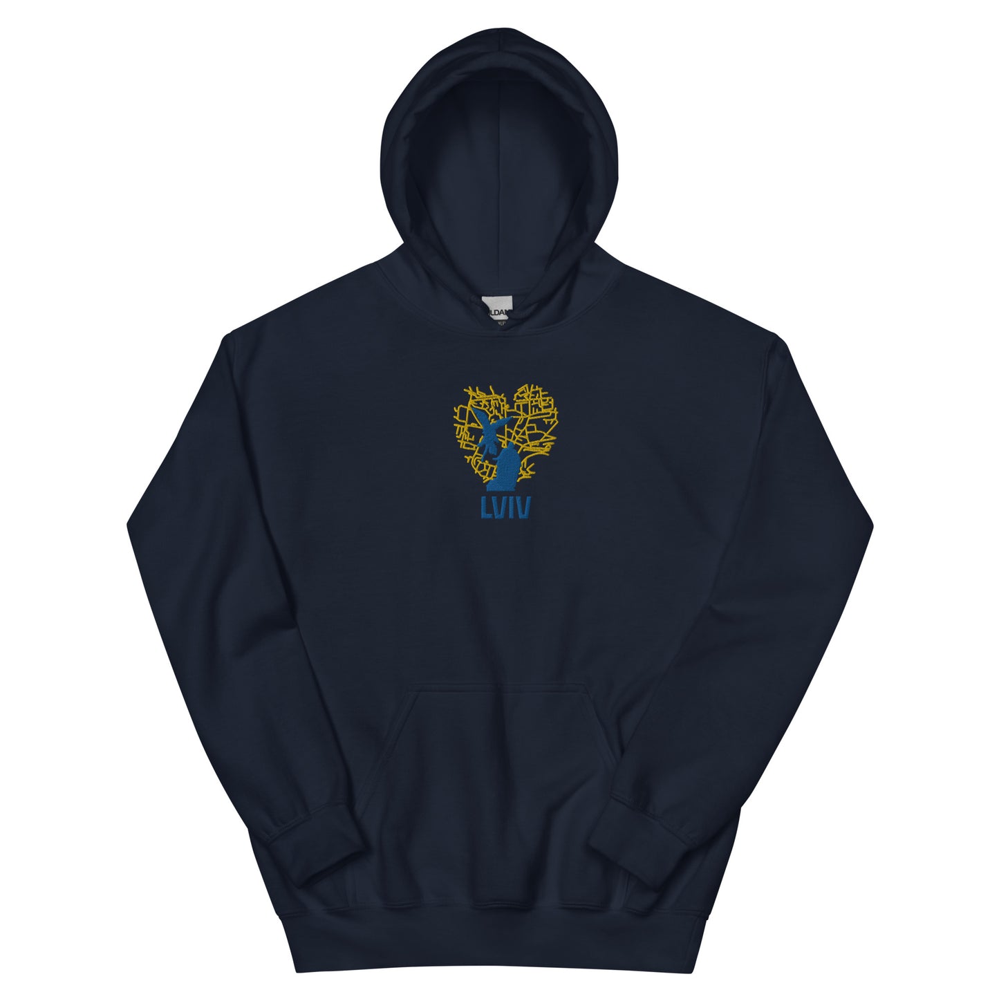 2 Years Of Resistance Lviv Embroidered Hoodie