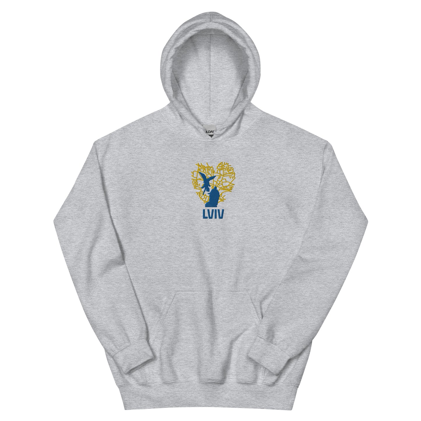 2 Years Of Resistance Lviv Embroidered Hoodie