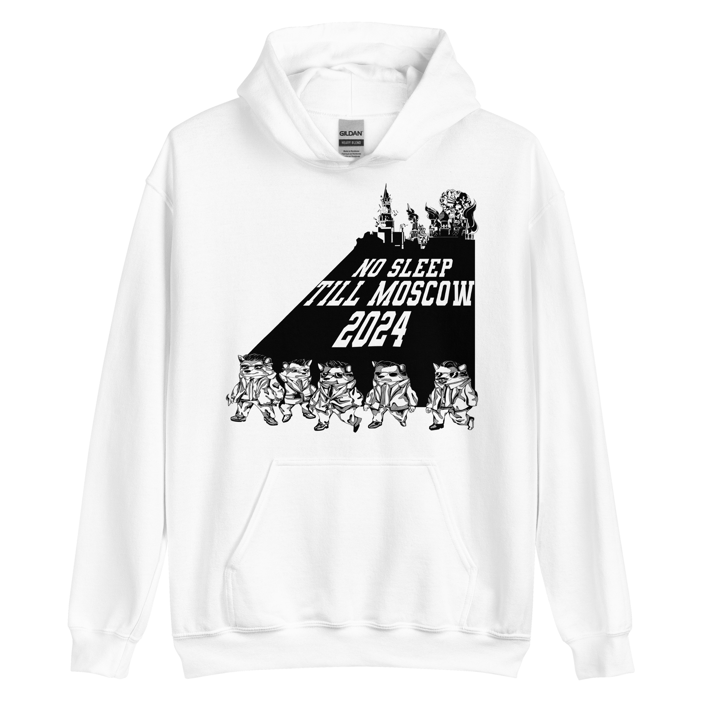 NAFO No Sleep 'til Moscow Hoodie