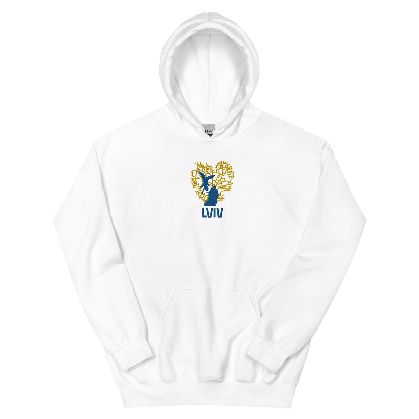2 Years Of Resistance Lviv Embroidered Hoodie