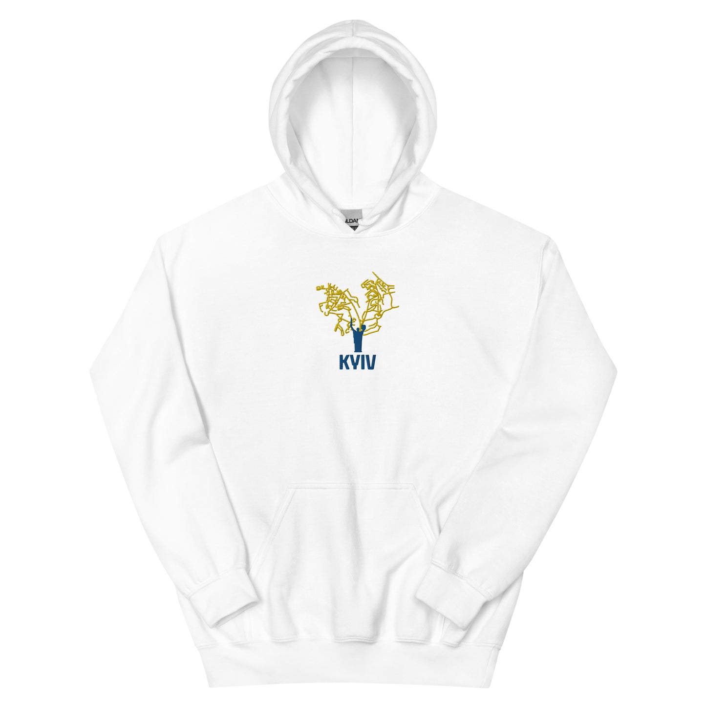 2 Years of Resistance Embroidered Hoodie Kyiv