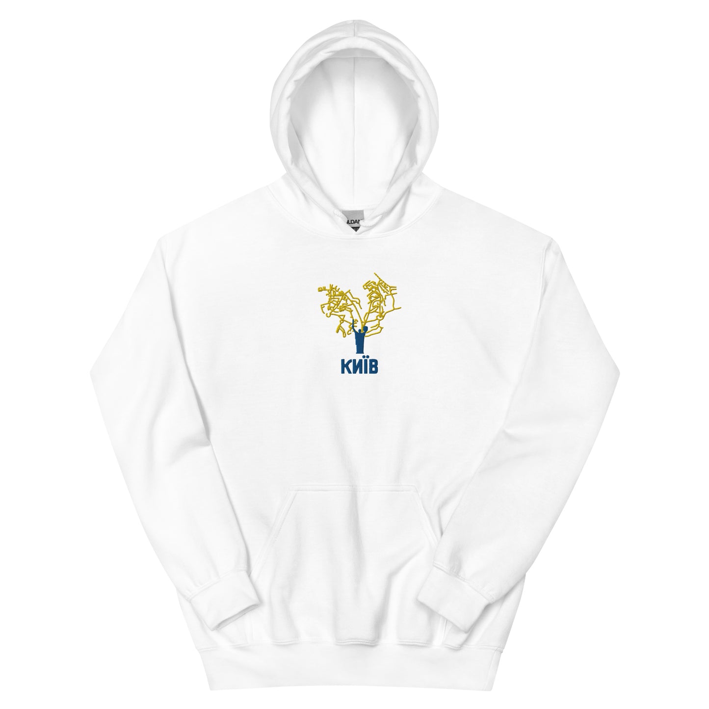 2 Years of Resistance Embroidered Hoodie Kyiv (UA)