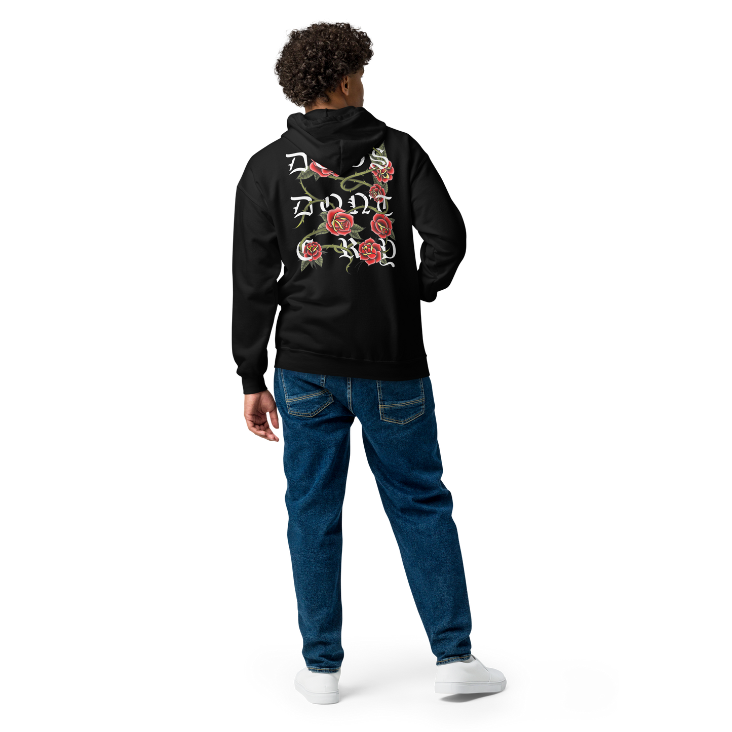 NAFO Dogs Don't Cry Zip-Up Hoodie