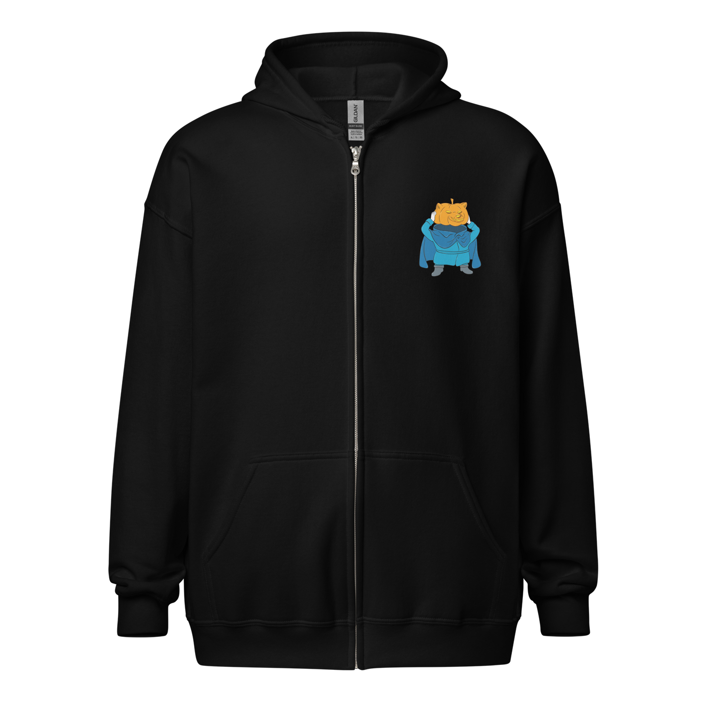 NAFO Pumpkin Rider NAFOween Zip up Hoodie