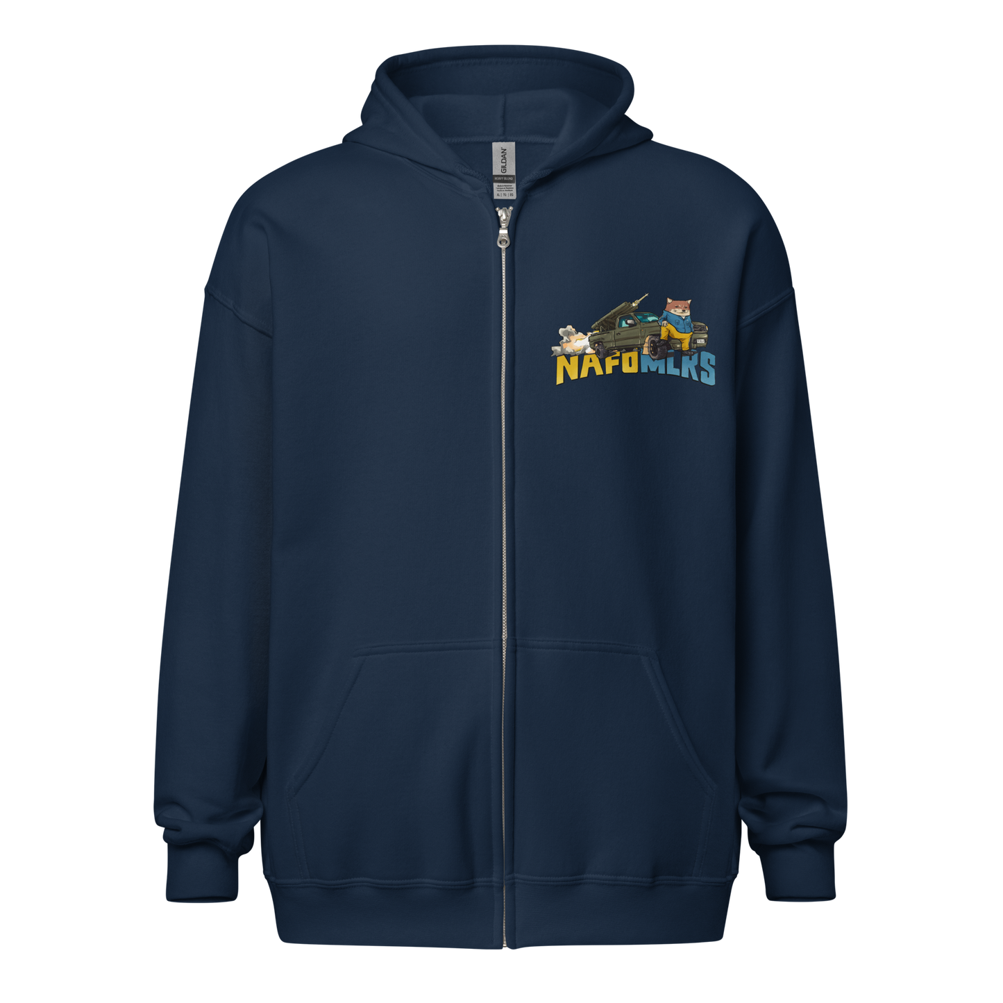 NAFO MLRS Zip Up Hoodie