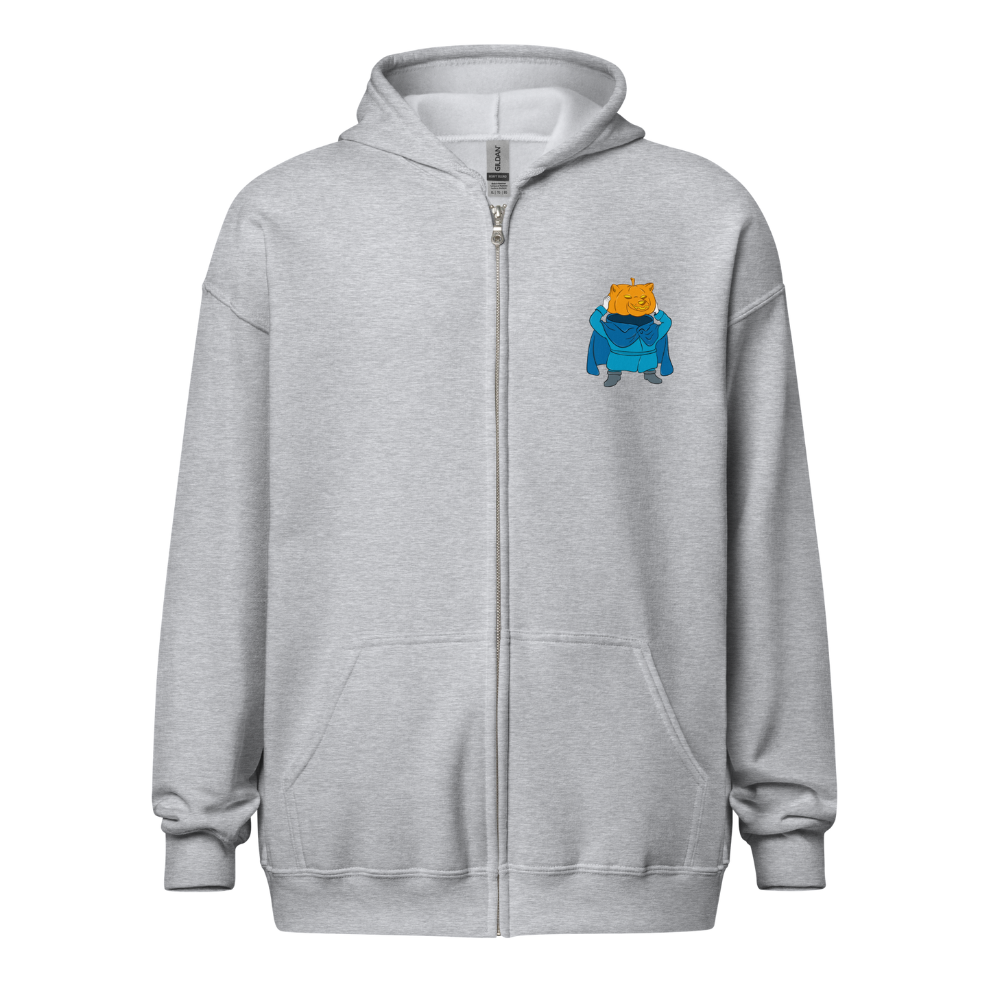 NAFO Pumpkin Rider NAFOween Zip up Hoodie