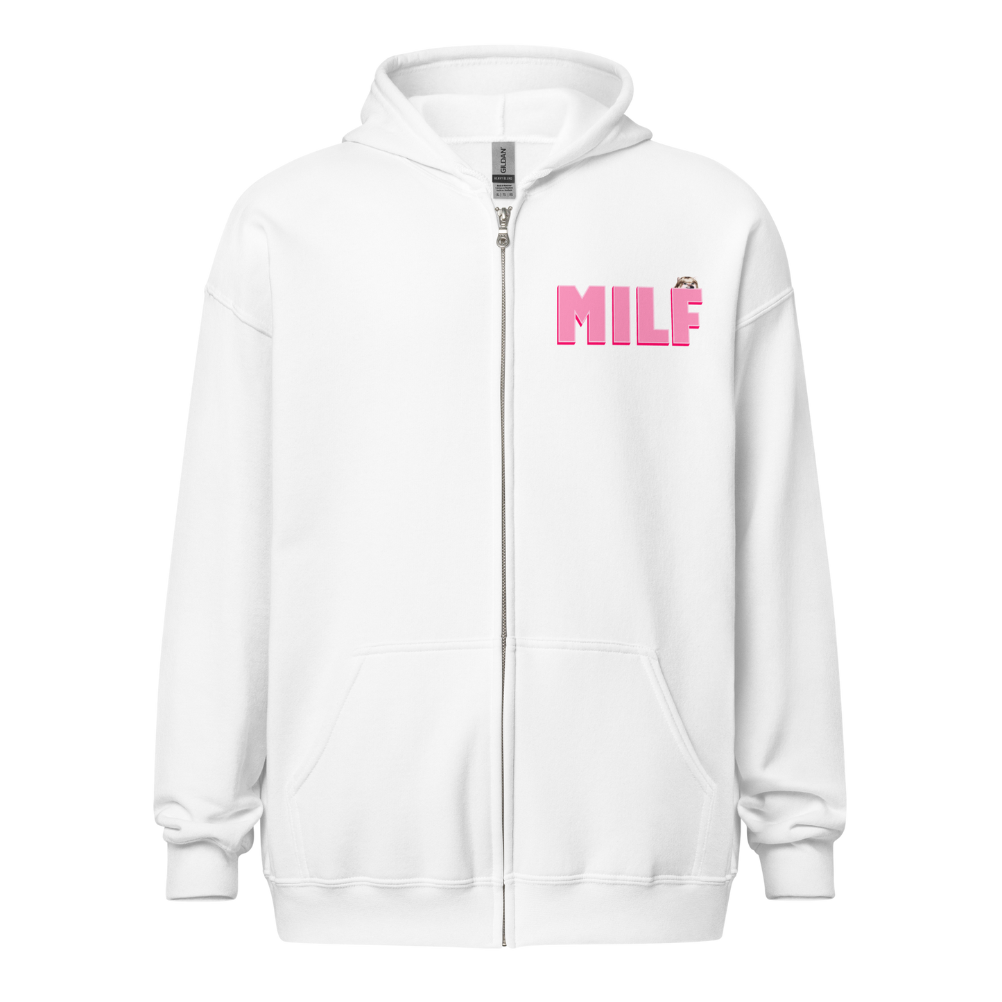 NAFO Man I Love Fellas (MILF) Zip Up Hoodie