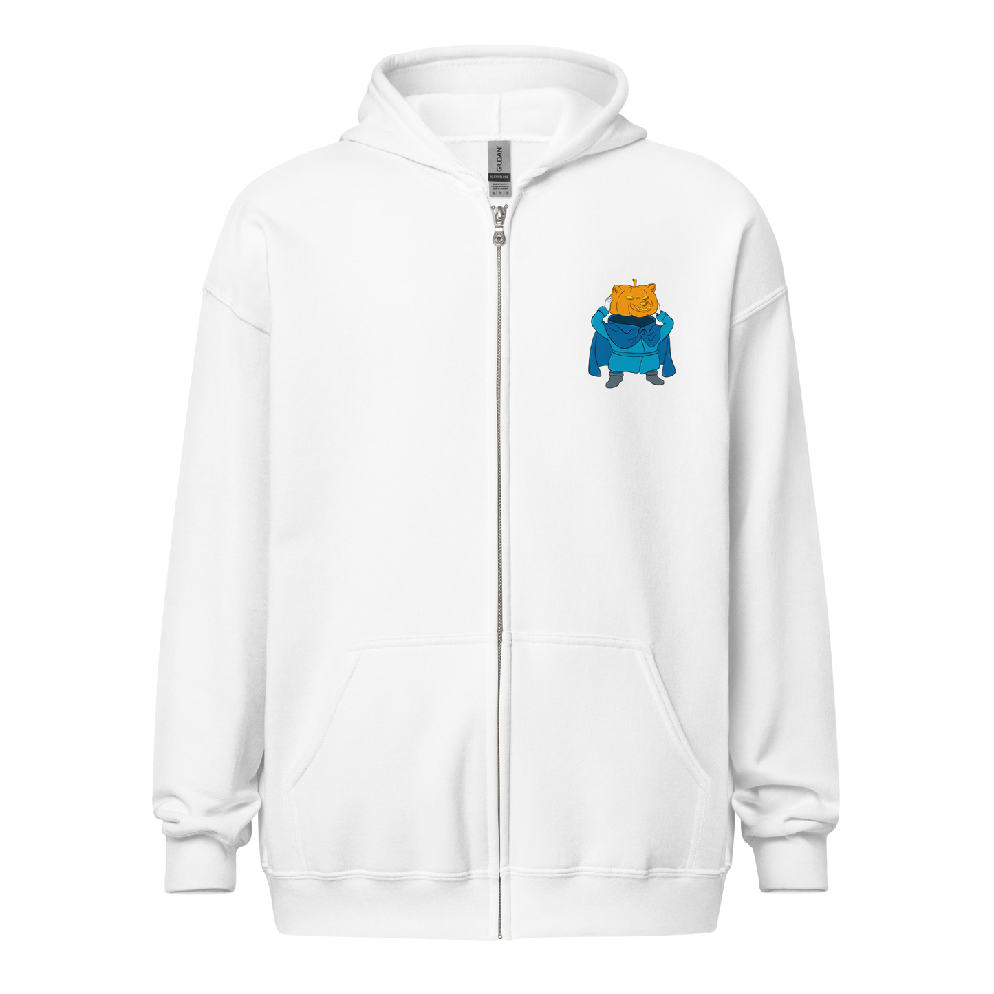 NAFO Pumpkin Rider NAFOween Zip up Hoodie