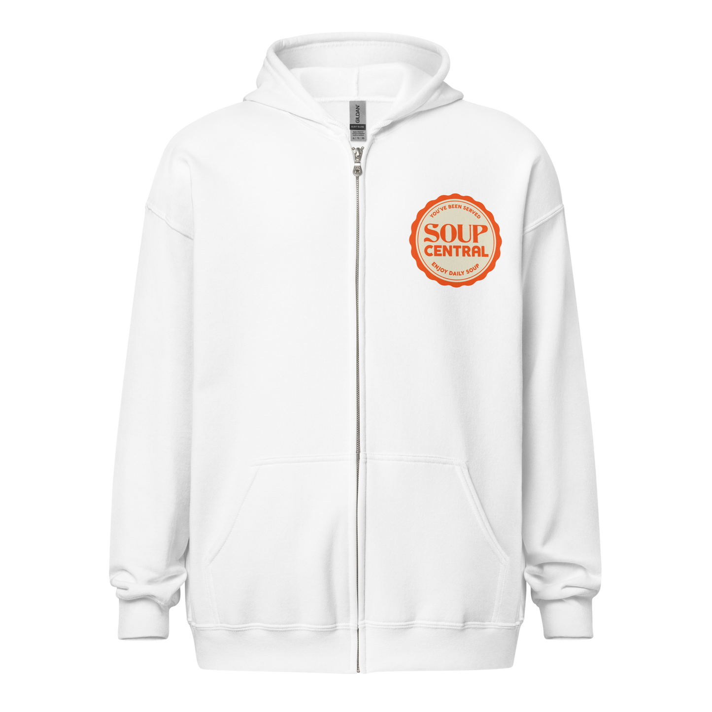 NAFO x Soup Central You've Been Served Zip-Up Hoodie