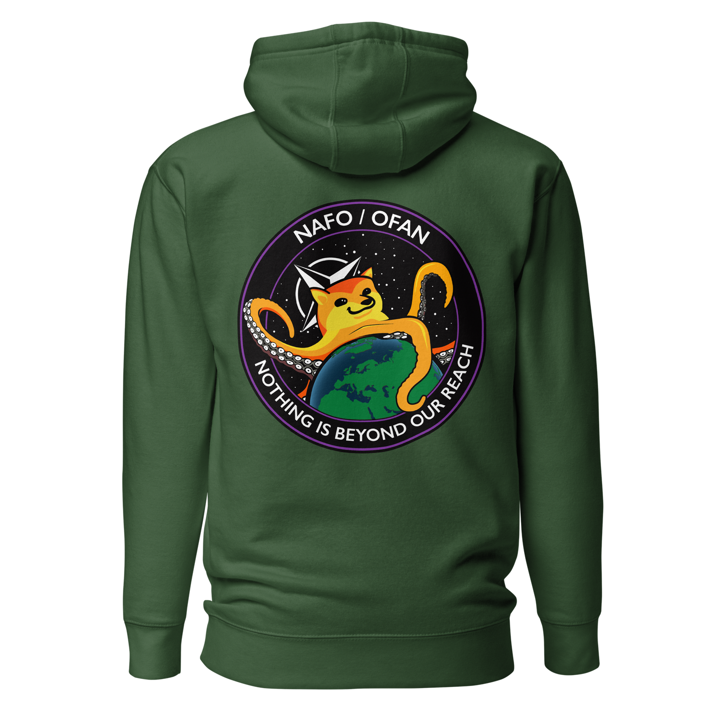 NAFO Nothing is Beyond Our Reach Hoodie