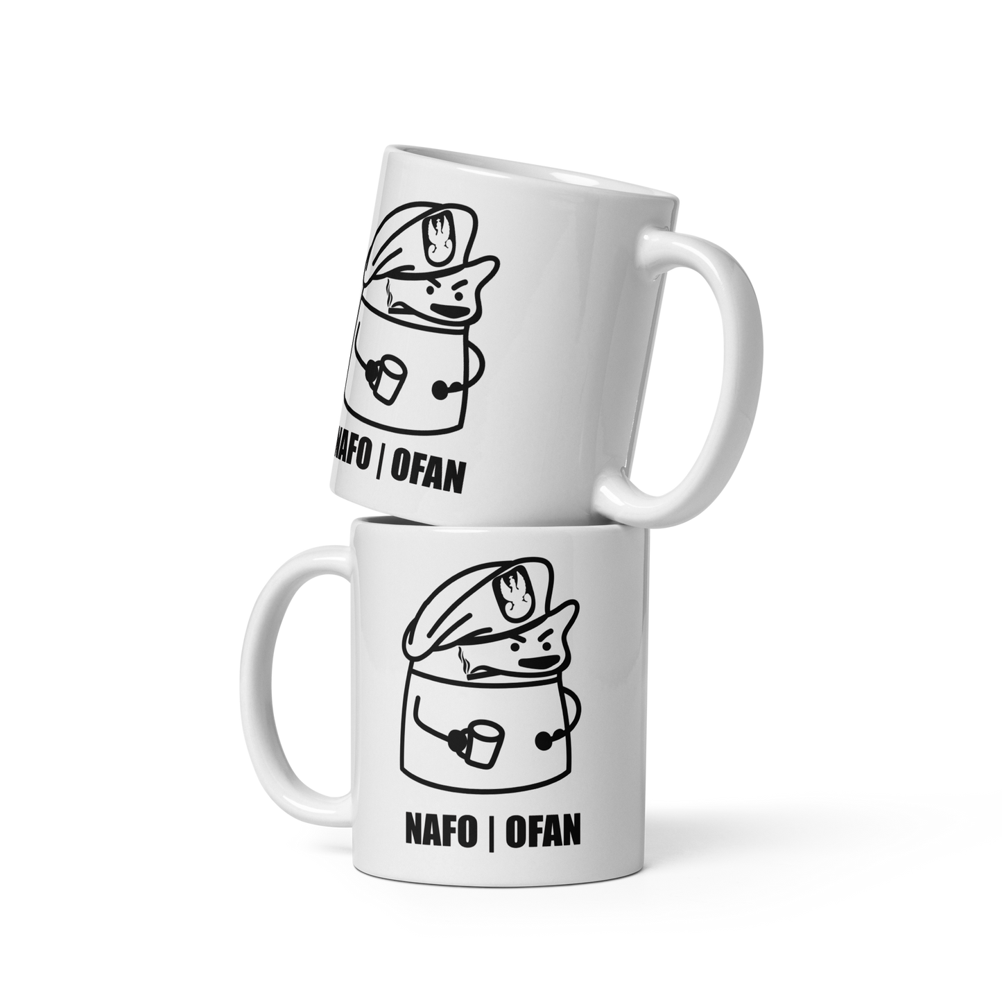 NAFO Fella Sock Kama Character Mug