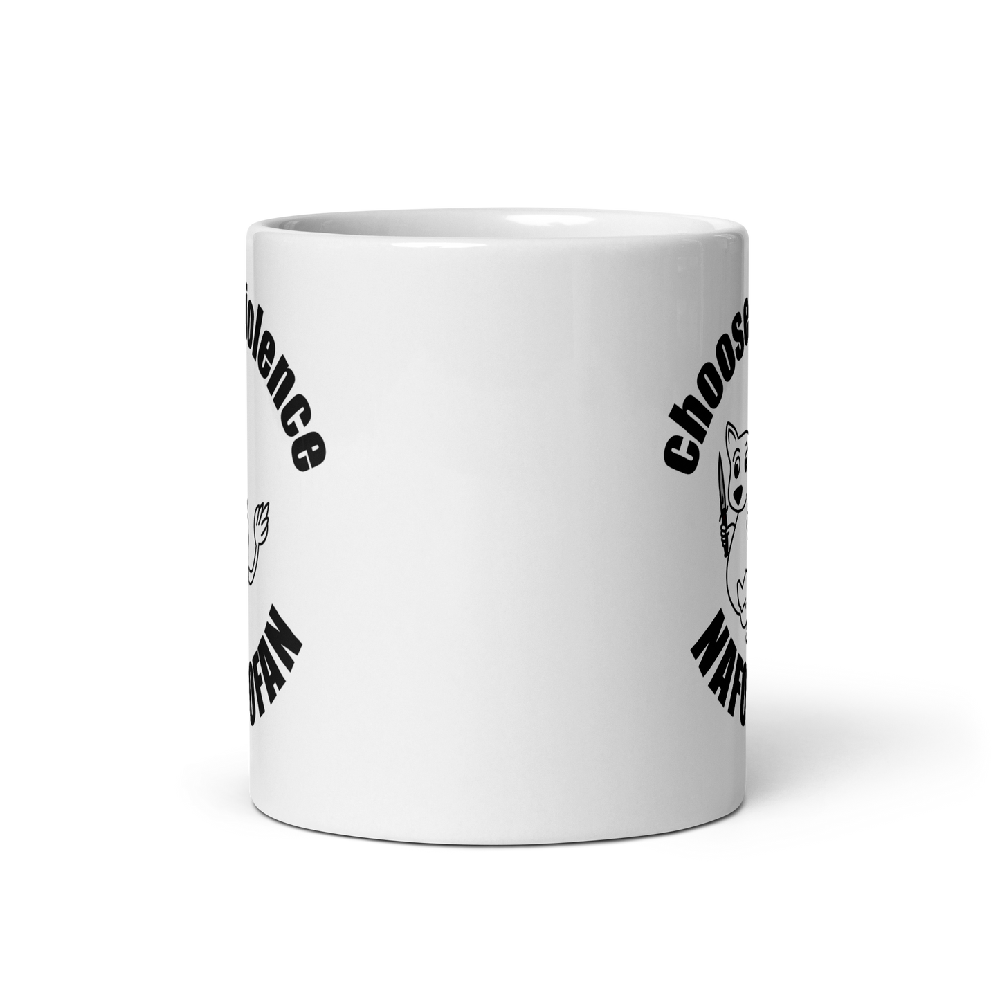 NAFO Choose Violence Mug