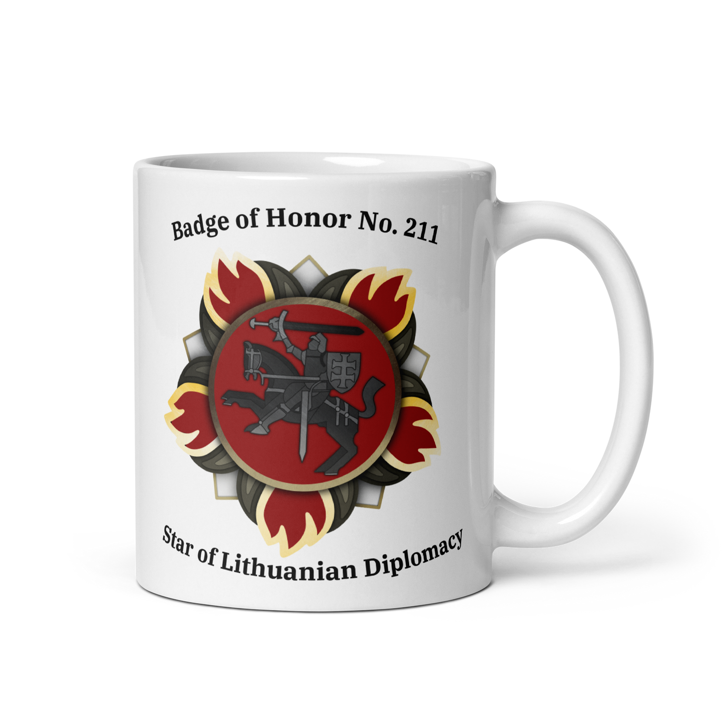 NAFO Star of Diplomacy Recipient Mug