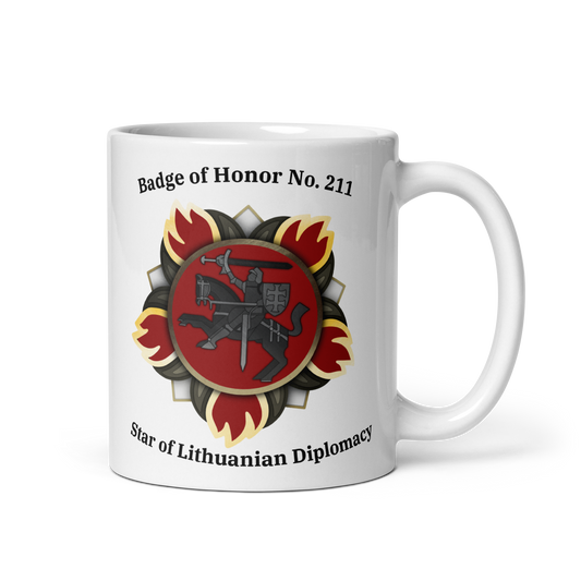 NAFO Star of Diplomacy Recipient Mug