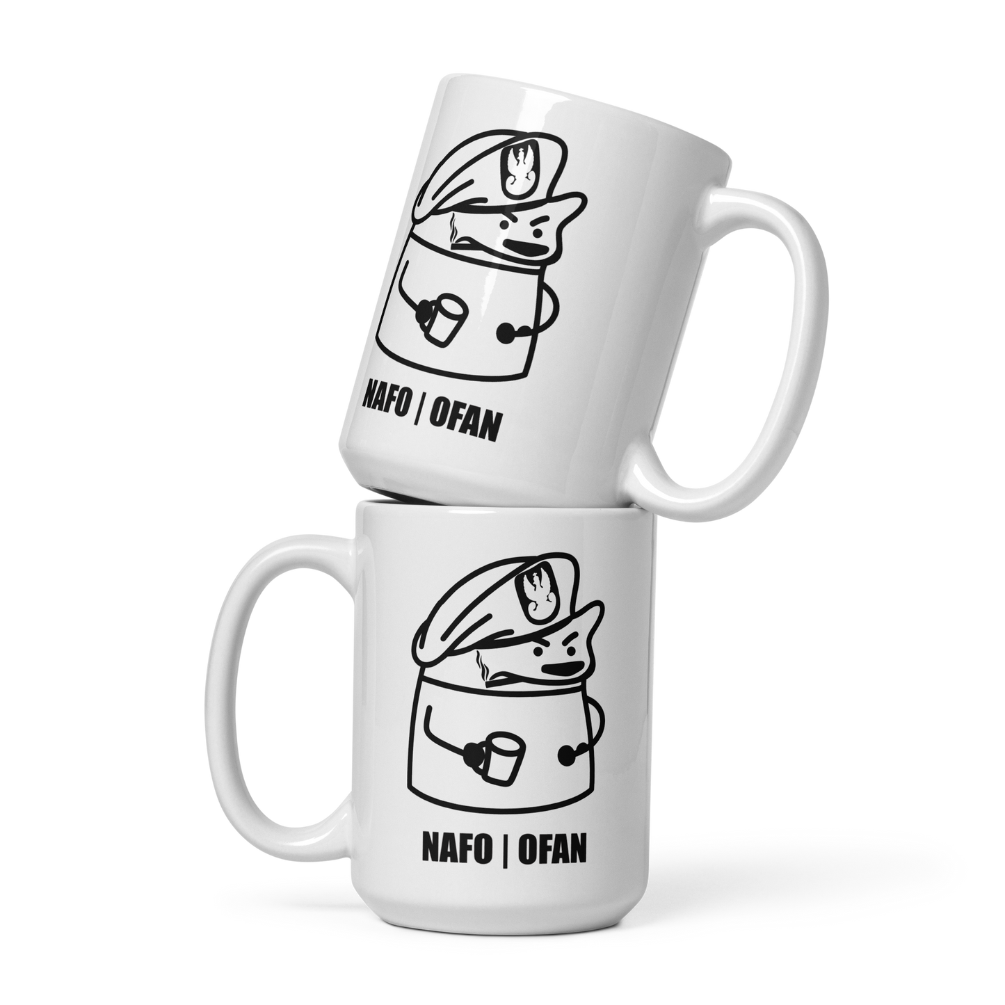 NAFO Fella Sock Kama Character Mug