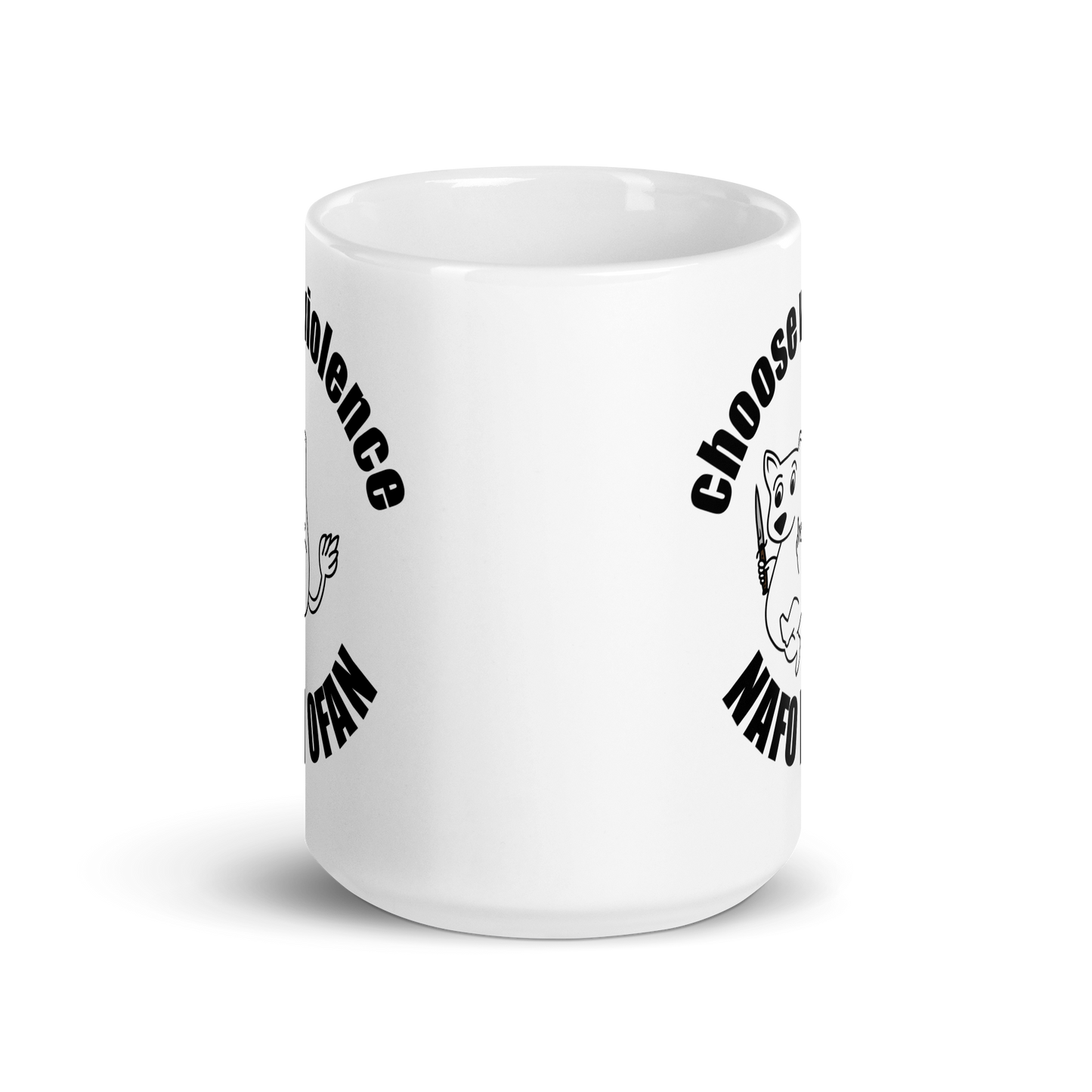 NAFO Choose Violence Mug