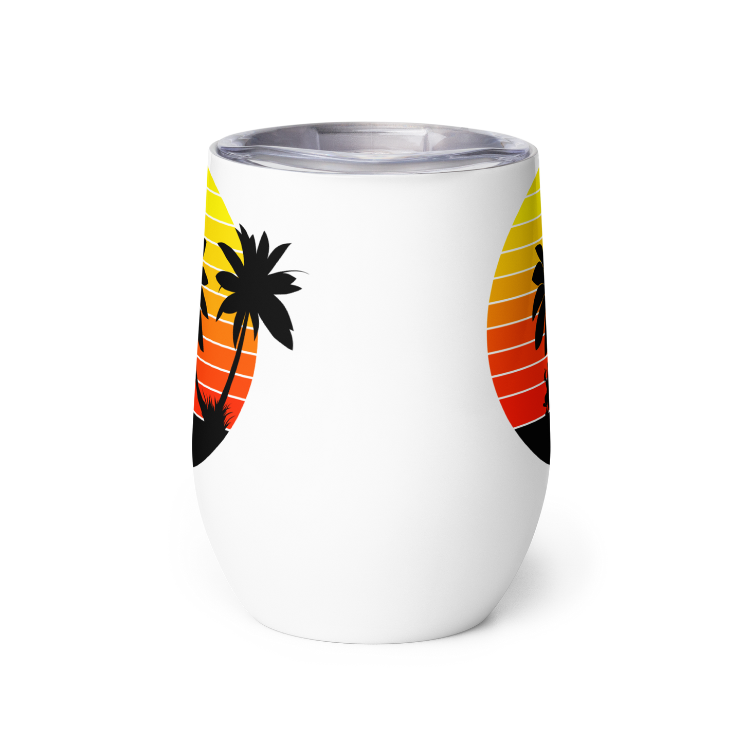 NAFO Sunrise Wine Tumbler