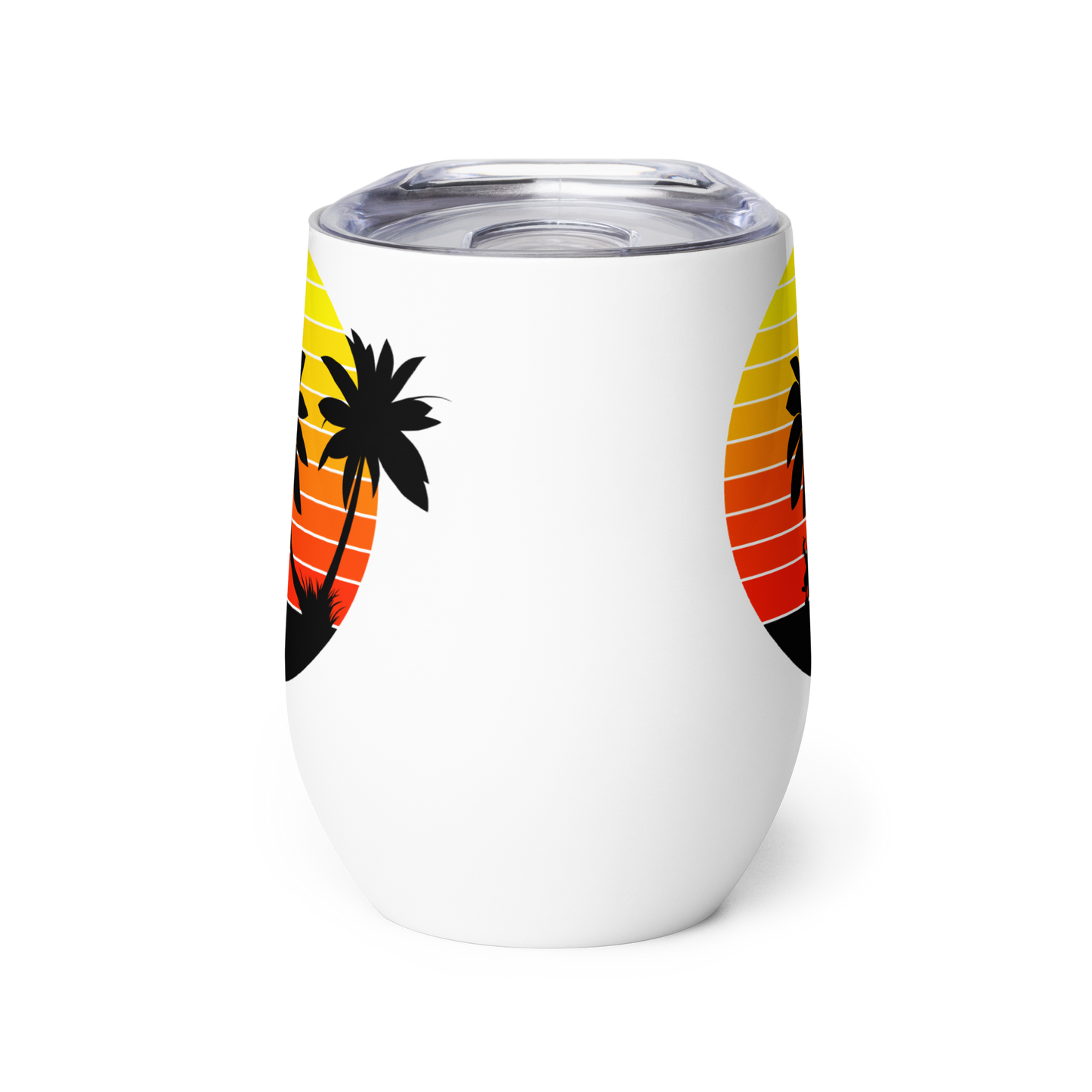 NAFO Sunrise Wine Tumbler