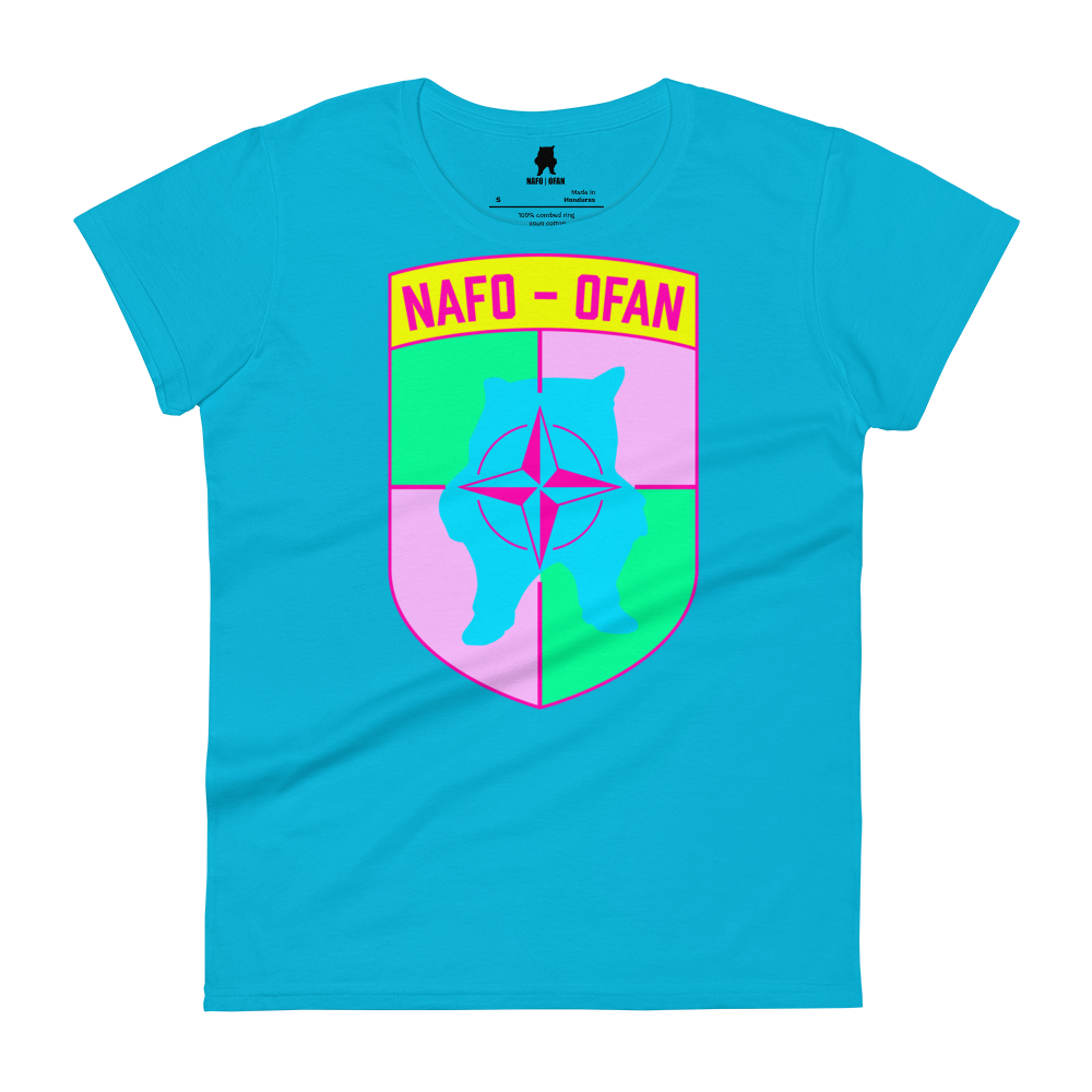 NAFO Rainbow Logo Women's T-Shirt