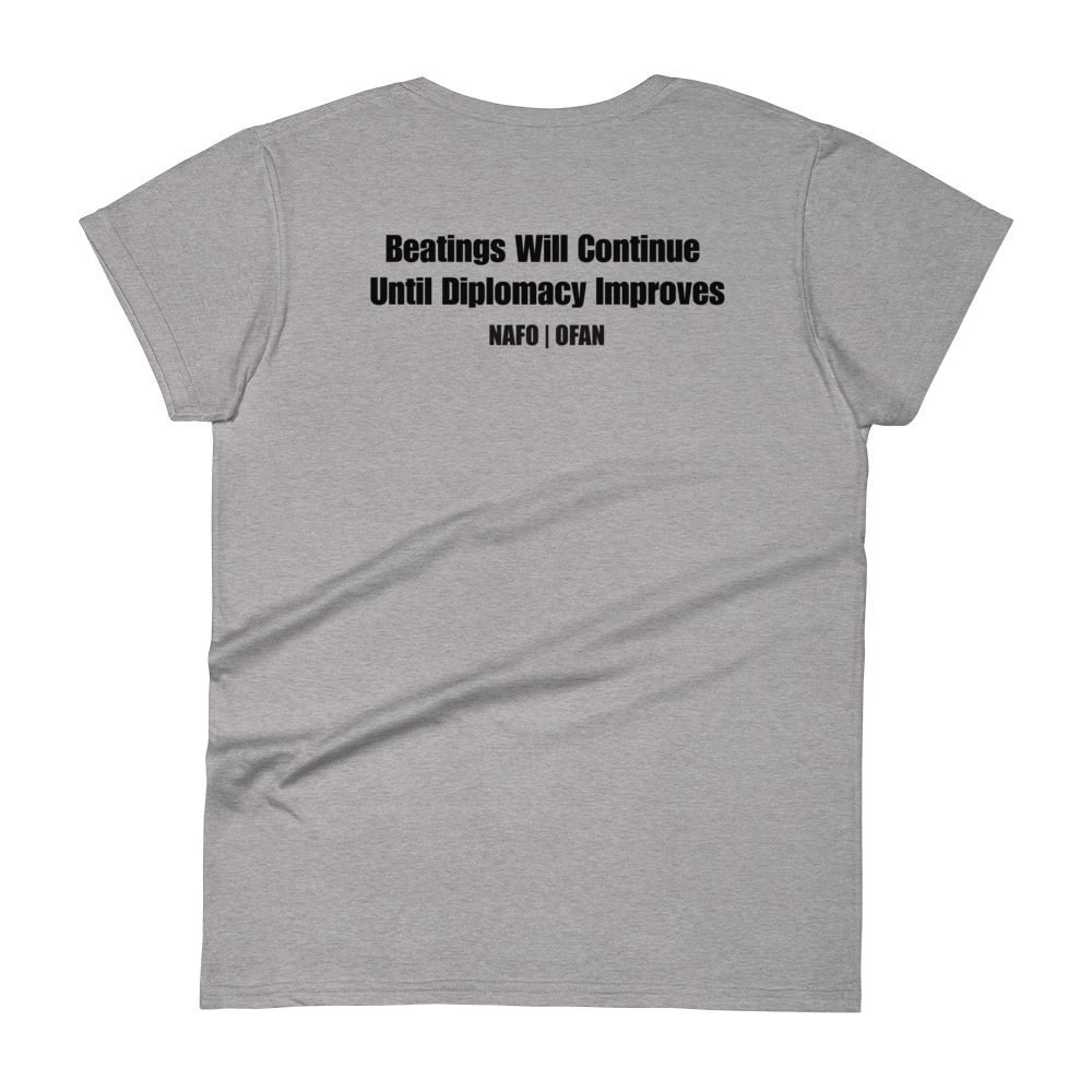 NAFO Diplomacy Improves Women's T-Shirt