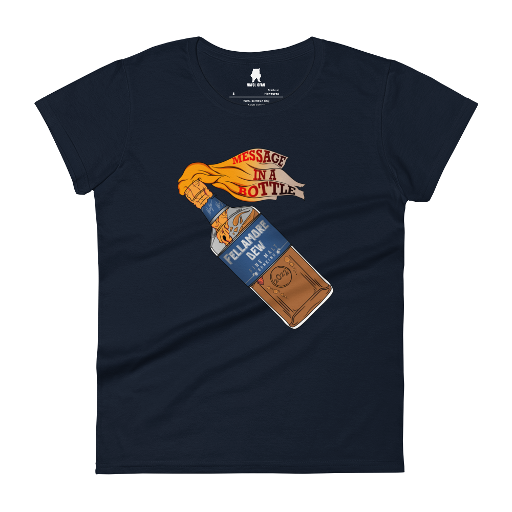 NAFO Message in a Bottle Women's Shirt