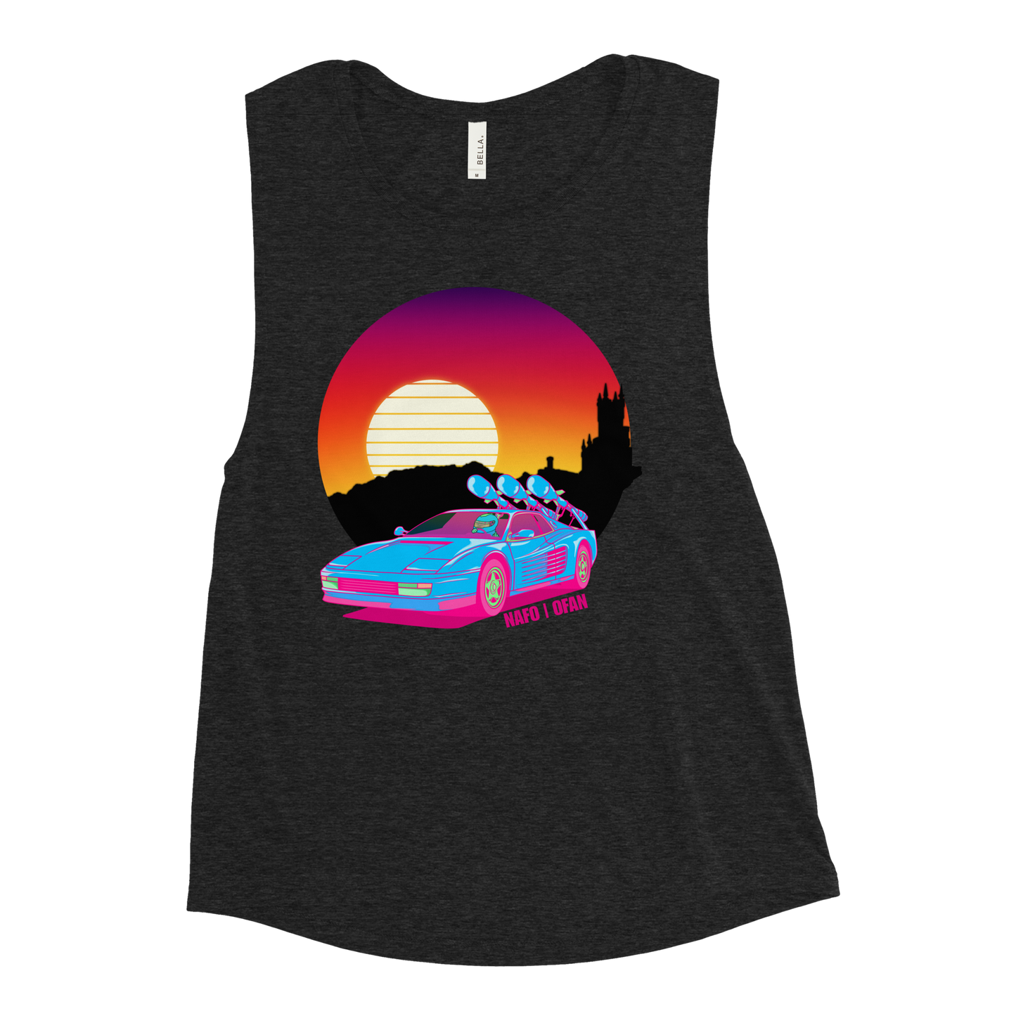 NAFO Crimea Sunset Women's Muscle Tank