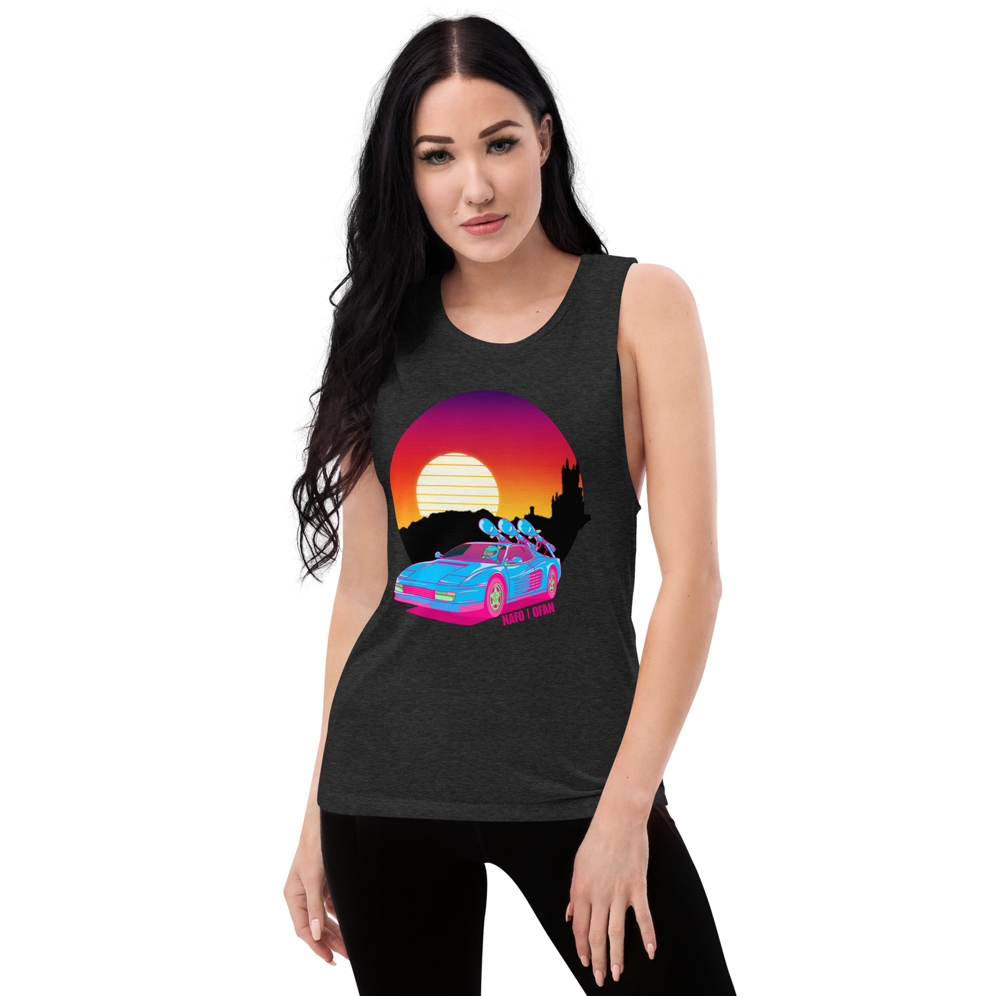 NAFO Crimea Sunset Women's Muscle Tank