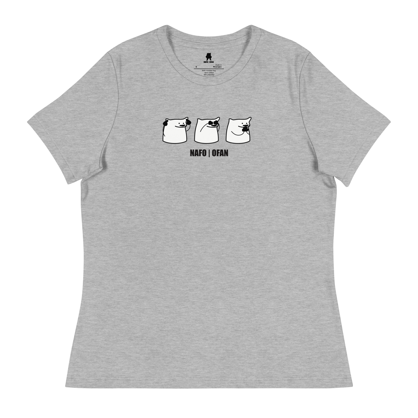 NAFO Hear No Evil, See No Evil, Speak No Evil Women's T-Shirt