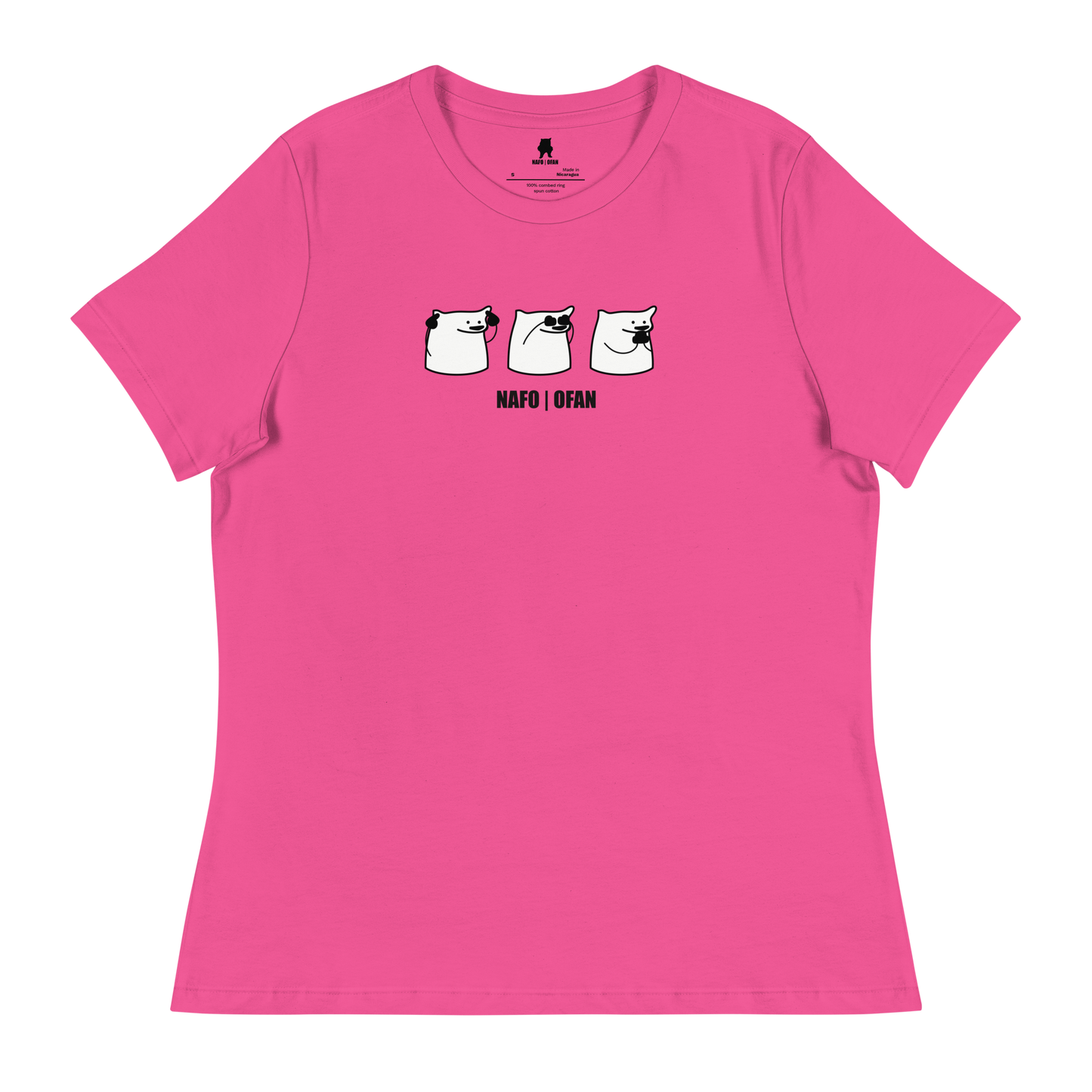 NAFO Hear No Evil, See No Evil, Speak No Evil Women's T-Shirt
