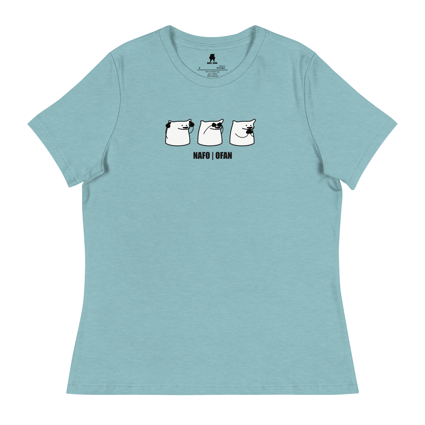 NAFO Hear No Evil, See No Evil, Speak No Evil Women's T-Shirt