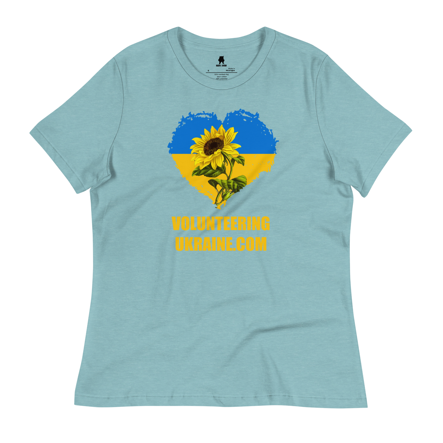 NAFO FLK Volunteering Ukraine Women's T-Shirt