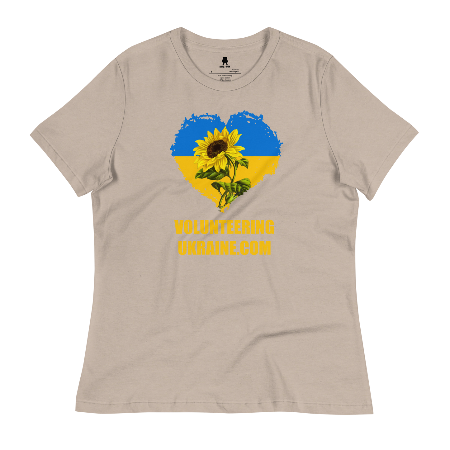 NAFO FLK Volunteering Ukraine Women's T-Shirt