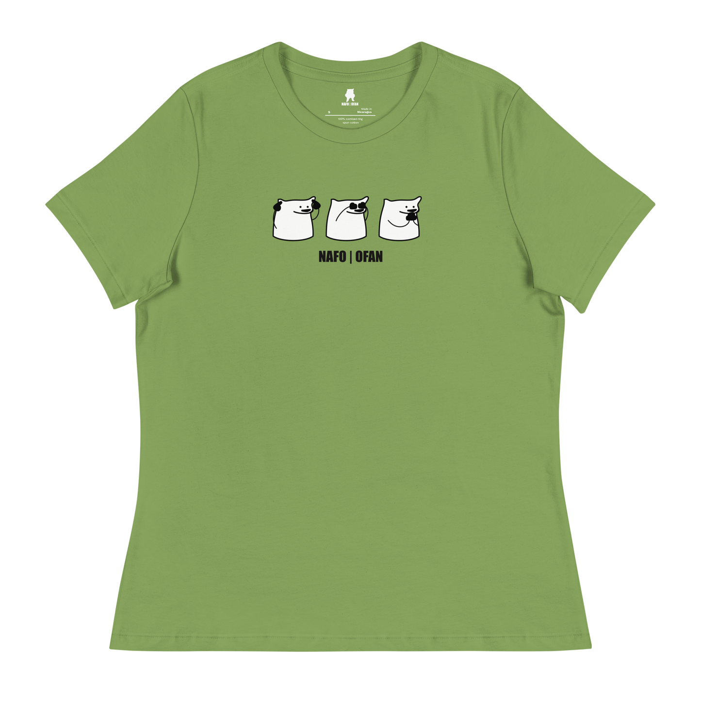 NAFO Hear No Evil, See No Evil, Speak No Evil Women's T-Shirt