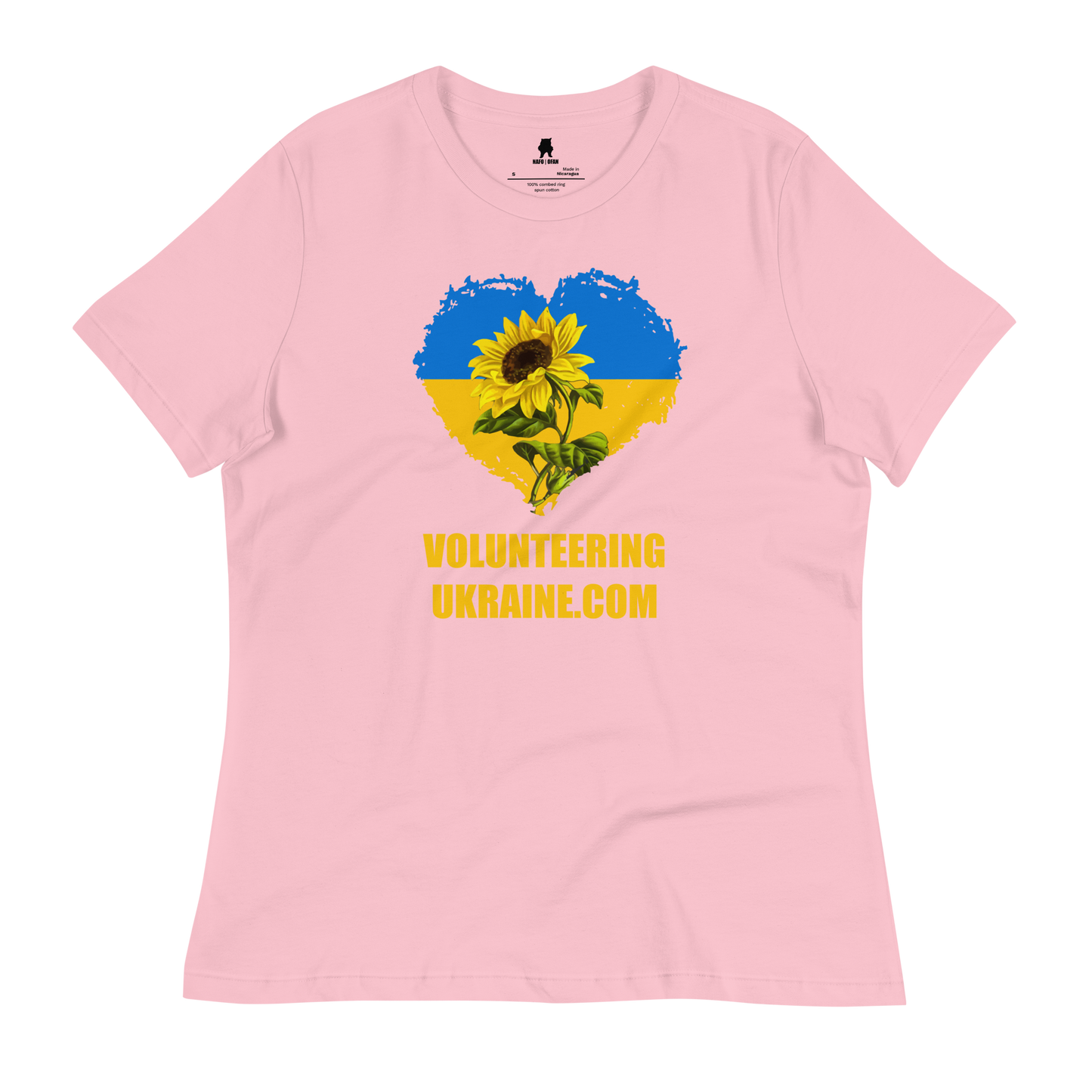 NAFO FLK Volunteering Ukraine Women's T-Shirt