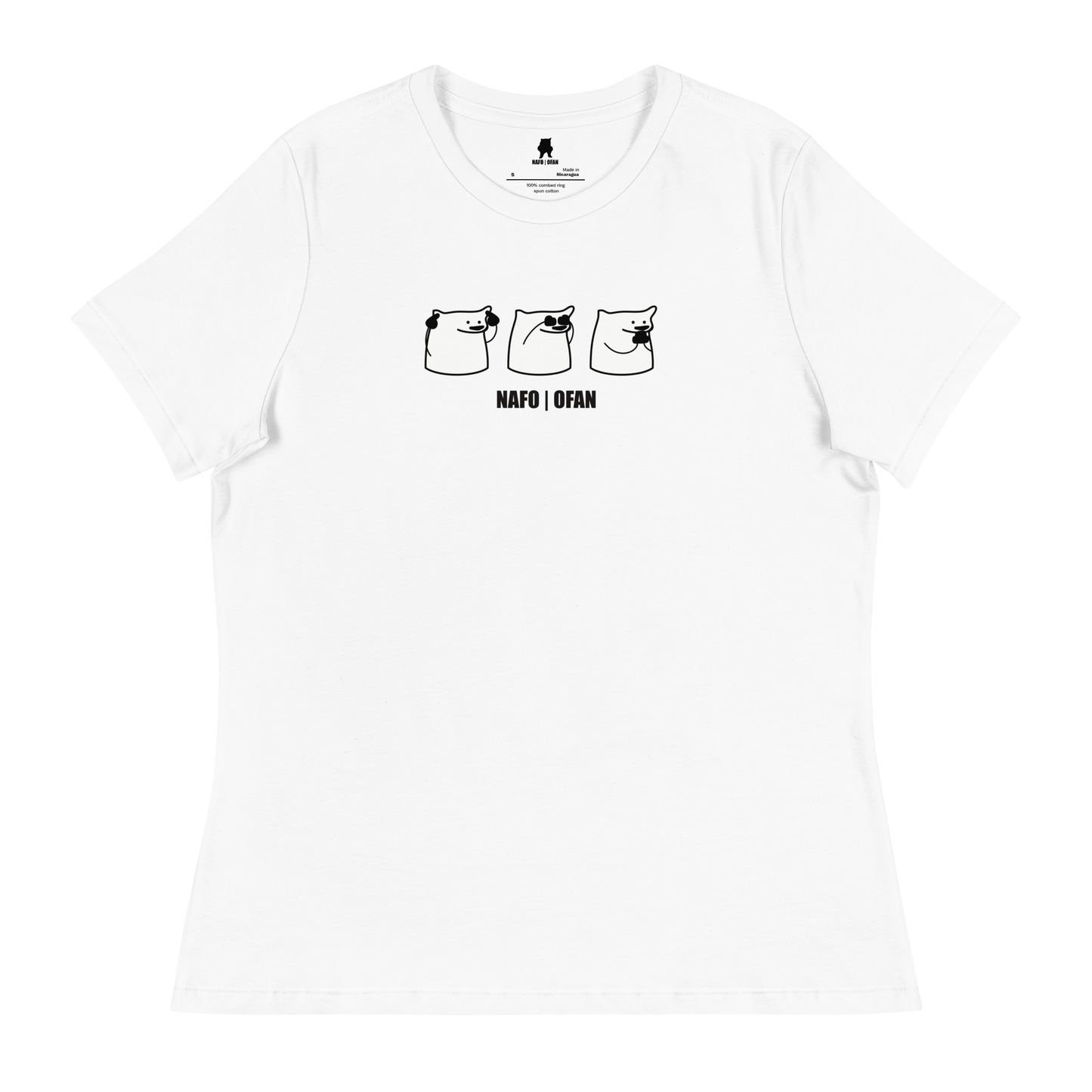 NAFO Hear No Evil, See No Evil, Speak No Evil Women's T-Shirt