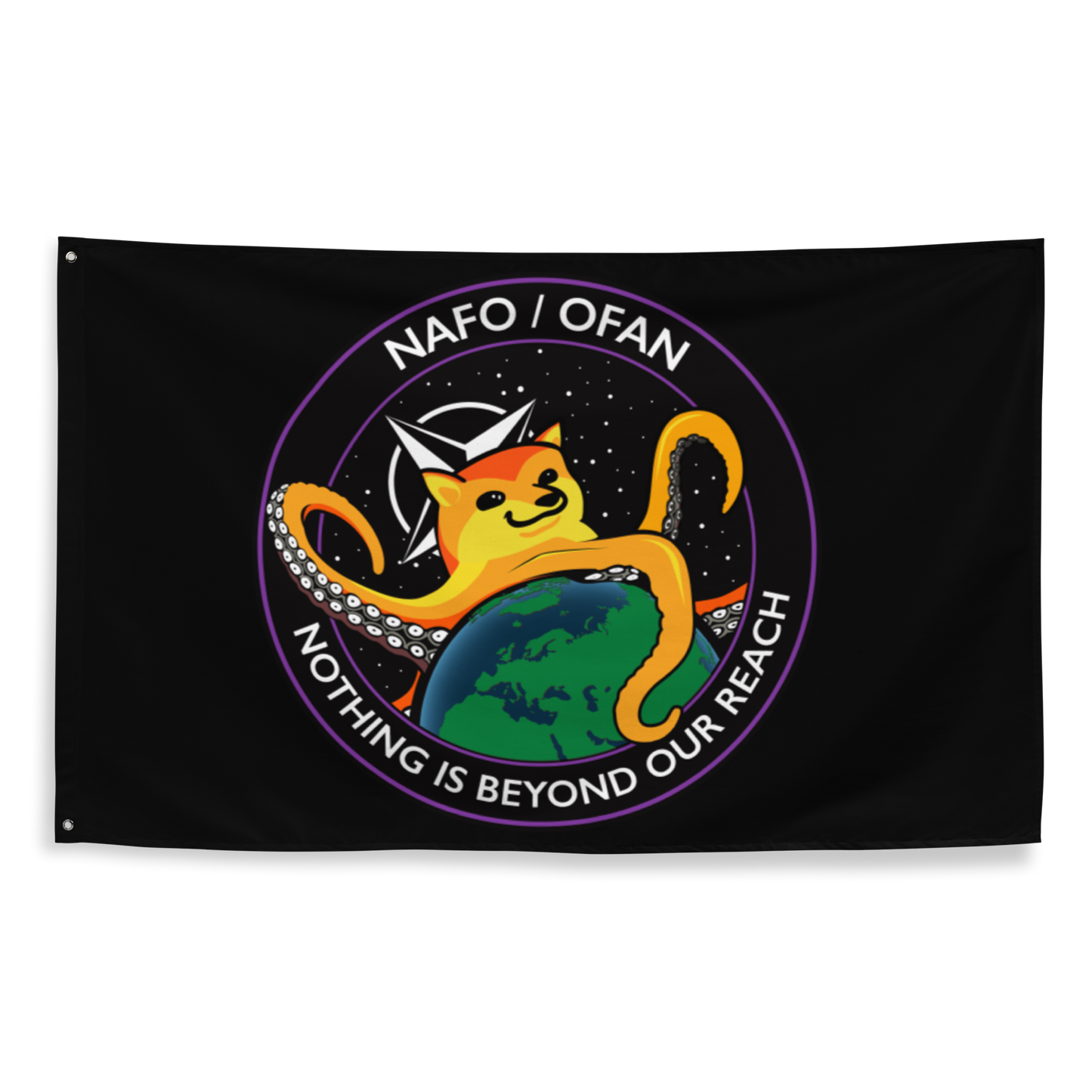 NAFO Nothing is Beyond Our Reach Flag