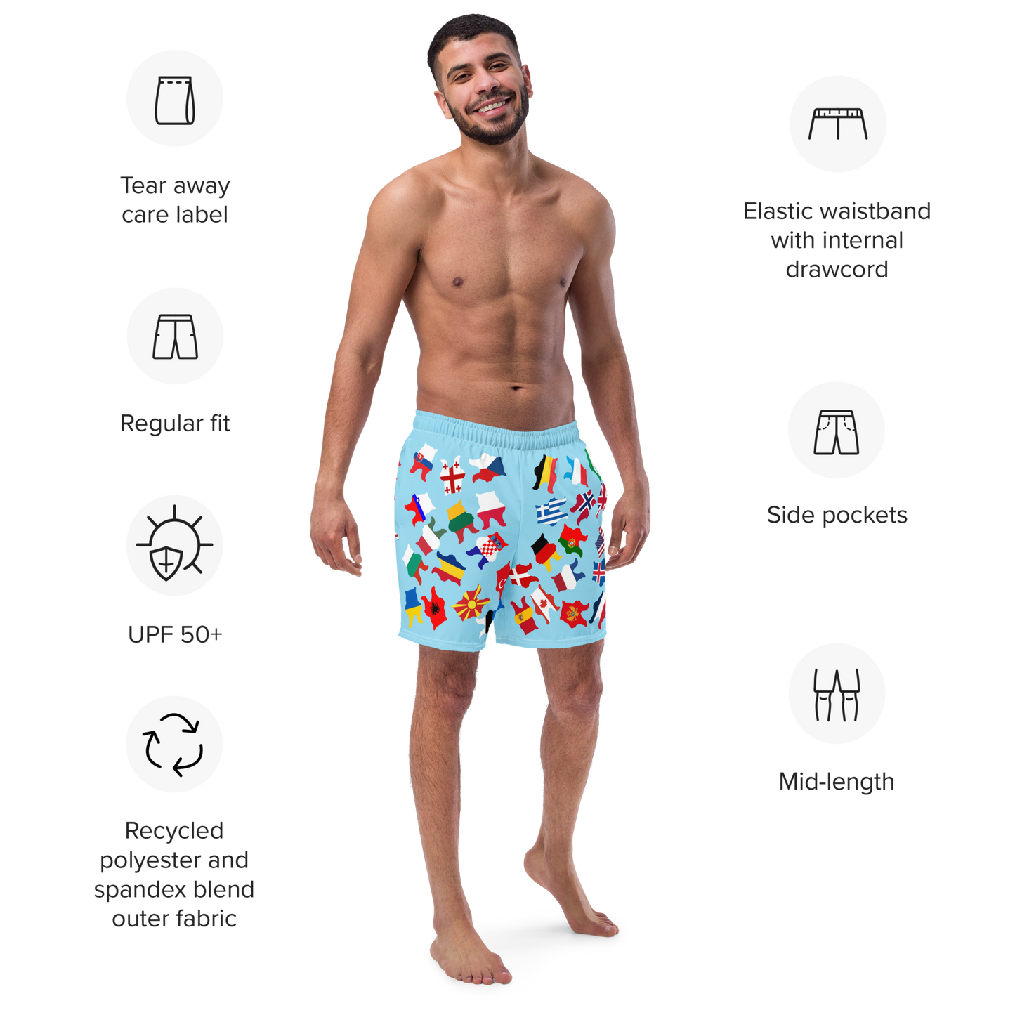 NAFO Fella Swim Trunks